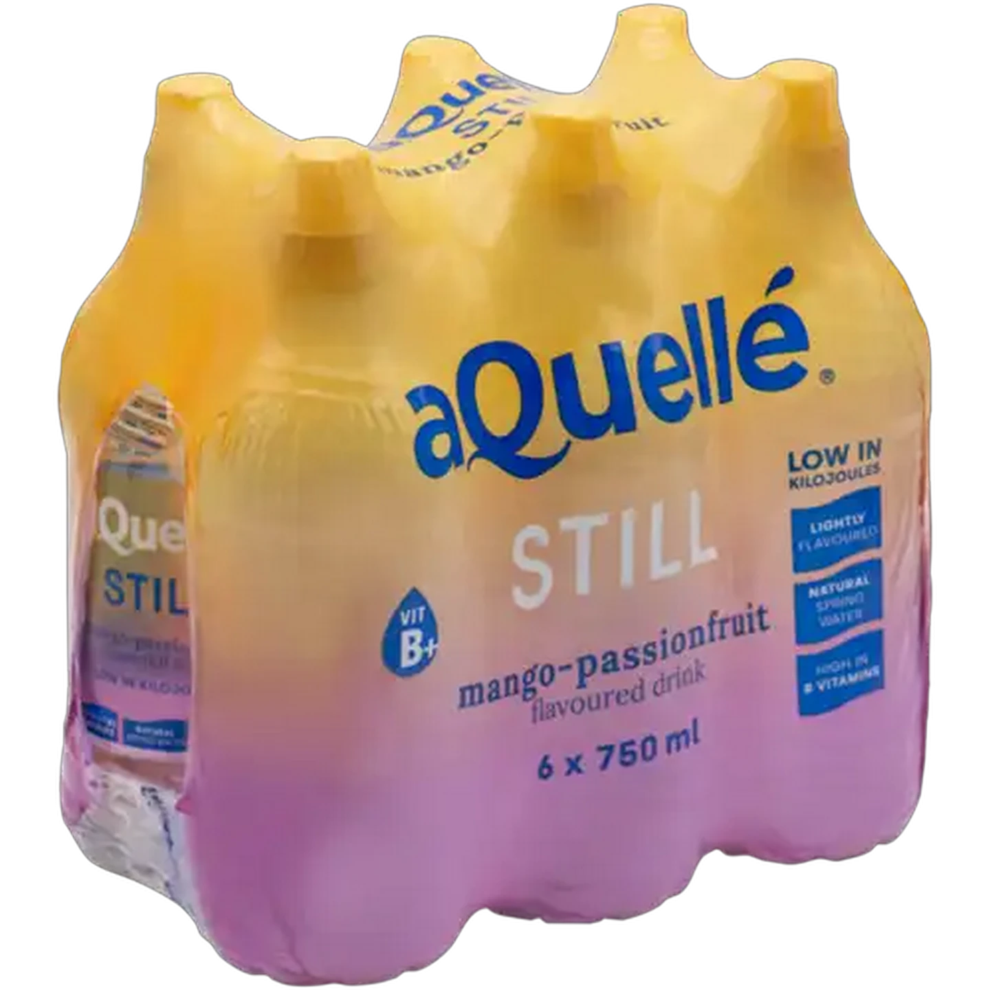 Image of aQuellé Mango-Passionfruit Flavoured Still Drink 6 x 750ml