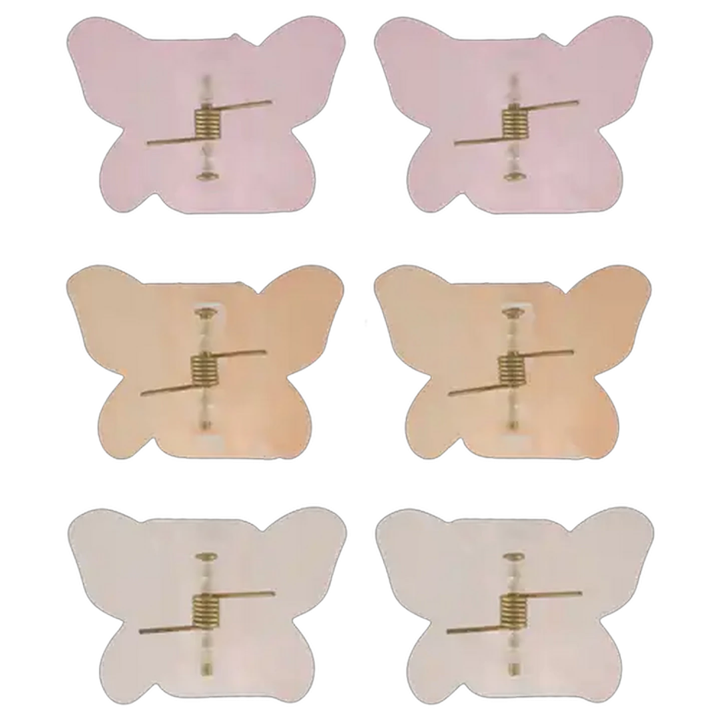 Image of Pretty Girl Butterfly Clip Set 6-Pack