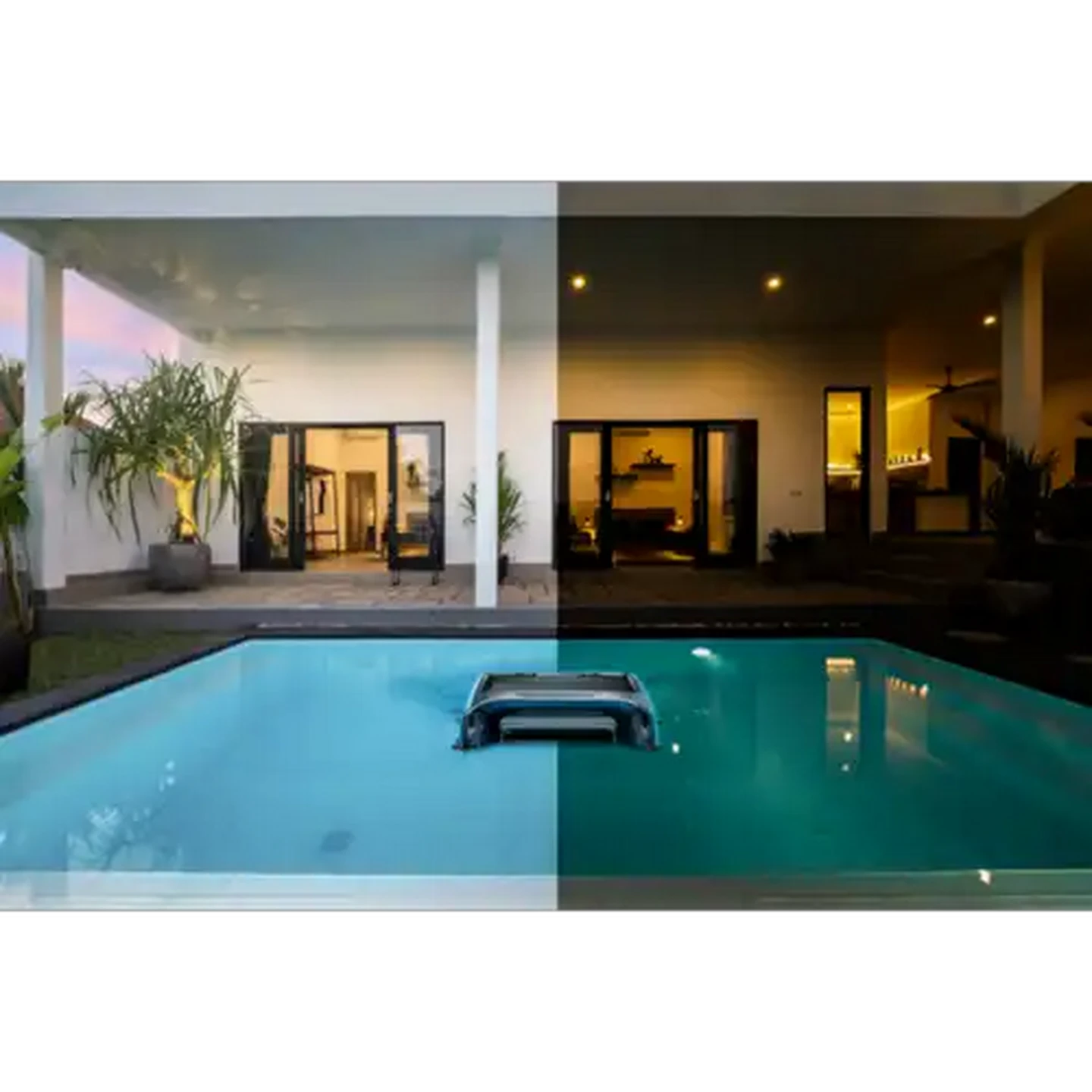 Image of Aiper Surfer S2 Cordless Solar Robotic Pool Skimmer