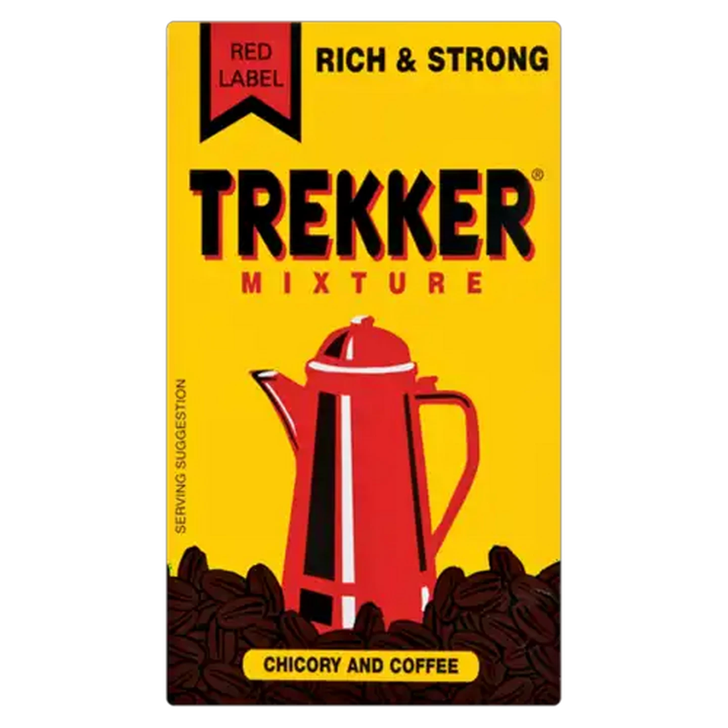 Image of Red Label Trekker Mixture Rich & Strong Chicory & Coffee 250g