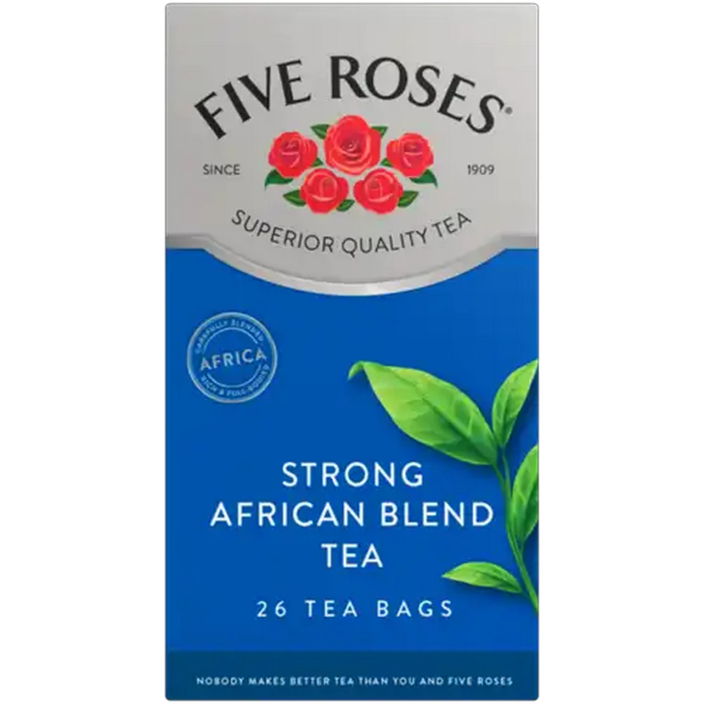 Image of Five Roses Strong African Blend Tea Bags 26 Pack
