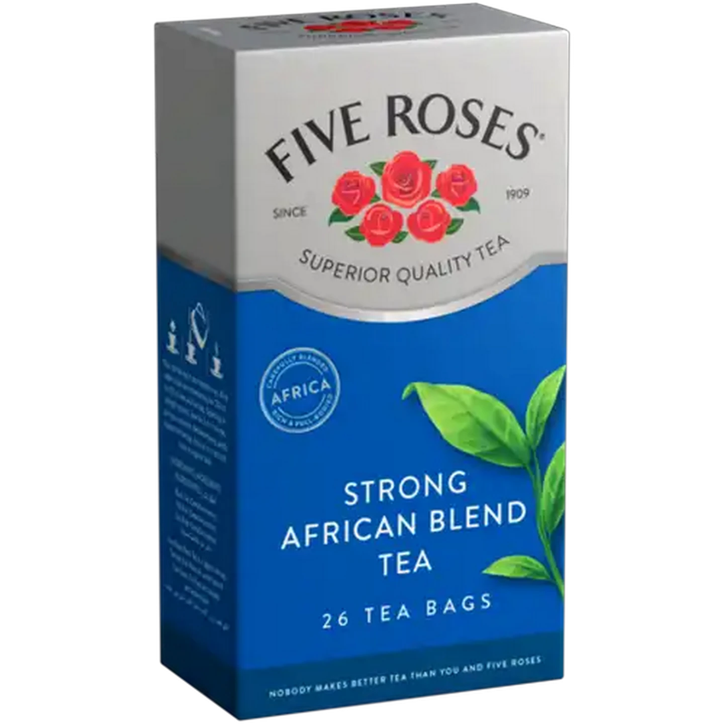 Image of Five Roses Strong African Blend Tea Bags 26 Pack