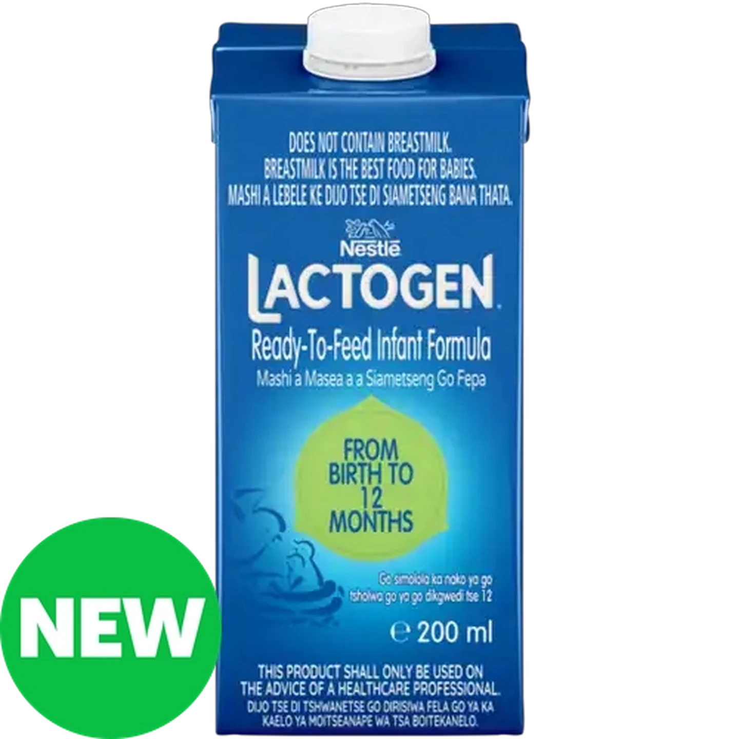 Image of Nestlé Lactogen Ready-To-Feed Infant Formula 200ml