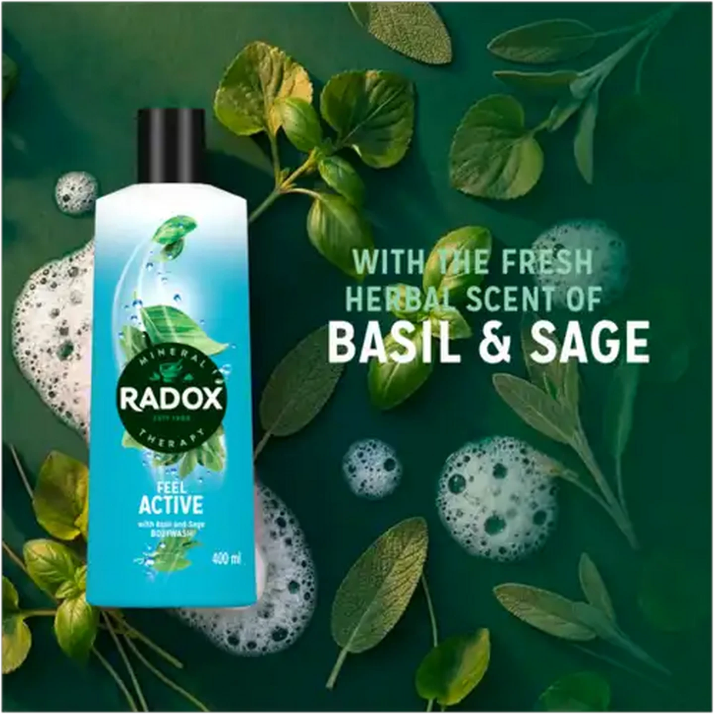 Image of Radox Feel Active Body Wash 400ml