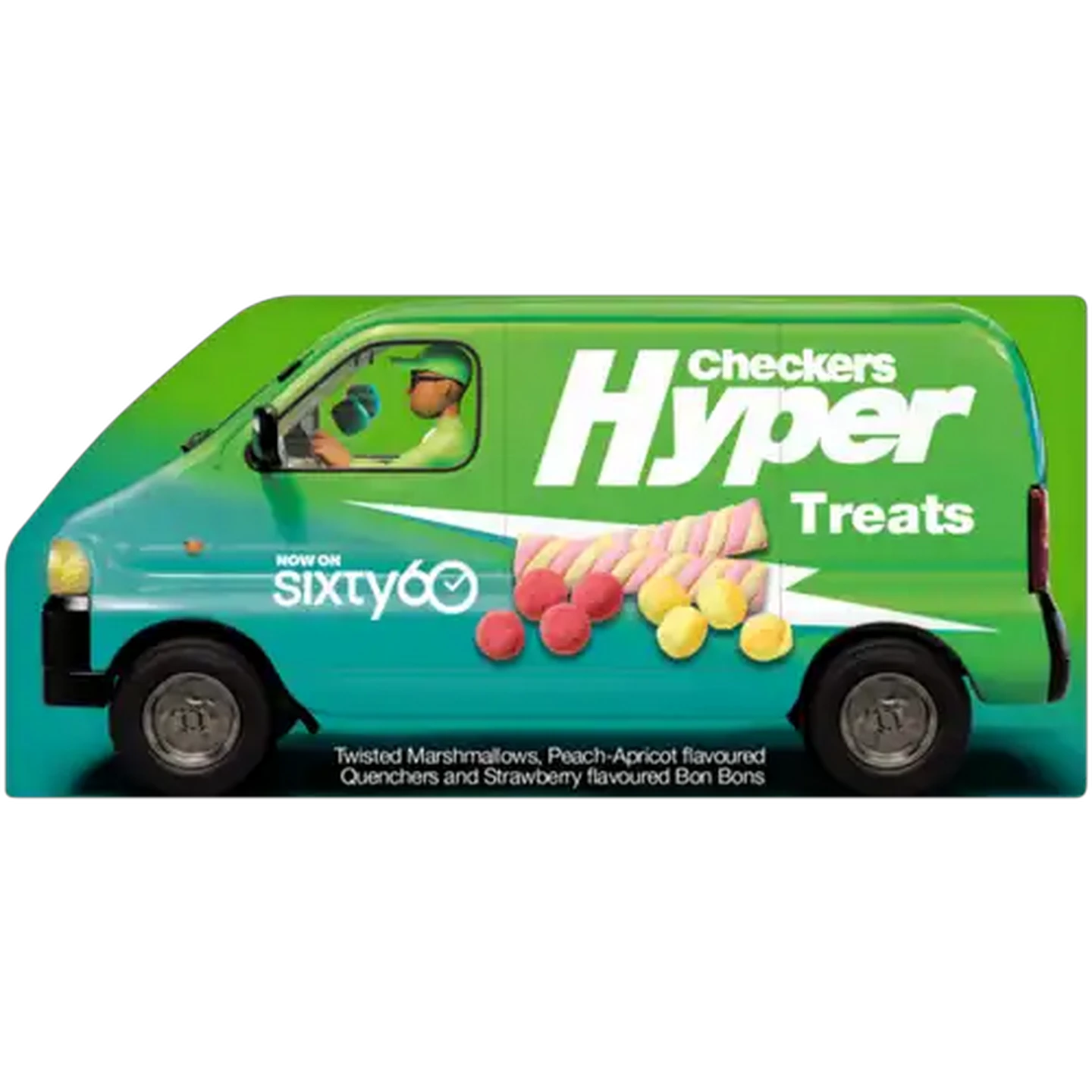 Image of Sixty60 Treats Van 130g