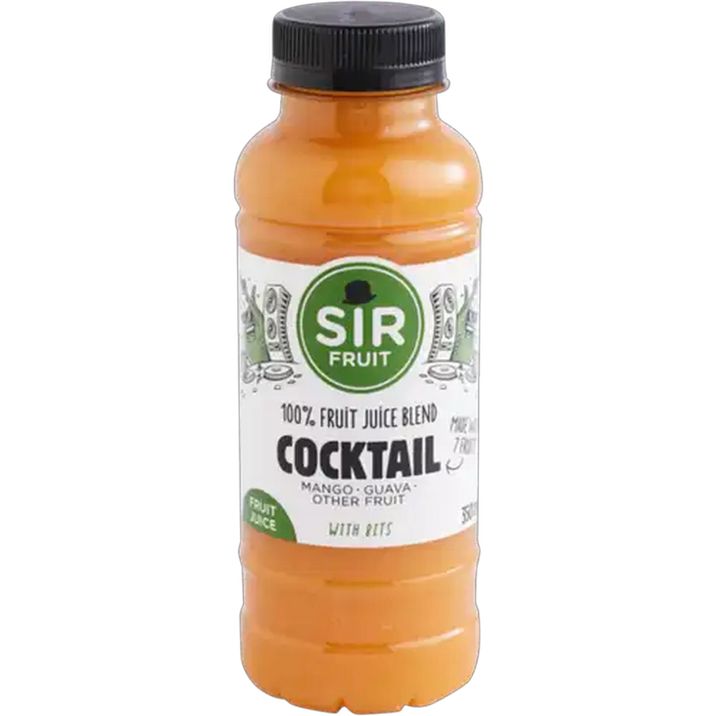 Image of Sir Fruit Cocktail 100% Fruit Juice Blend with Bits 350ml