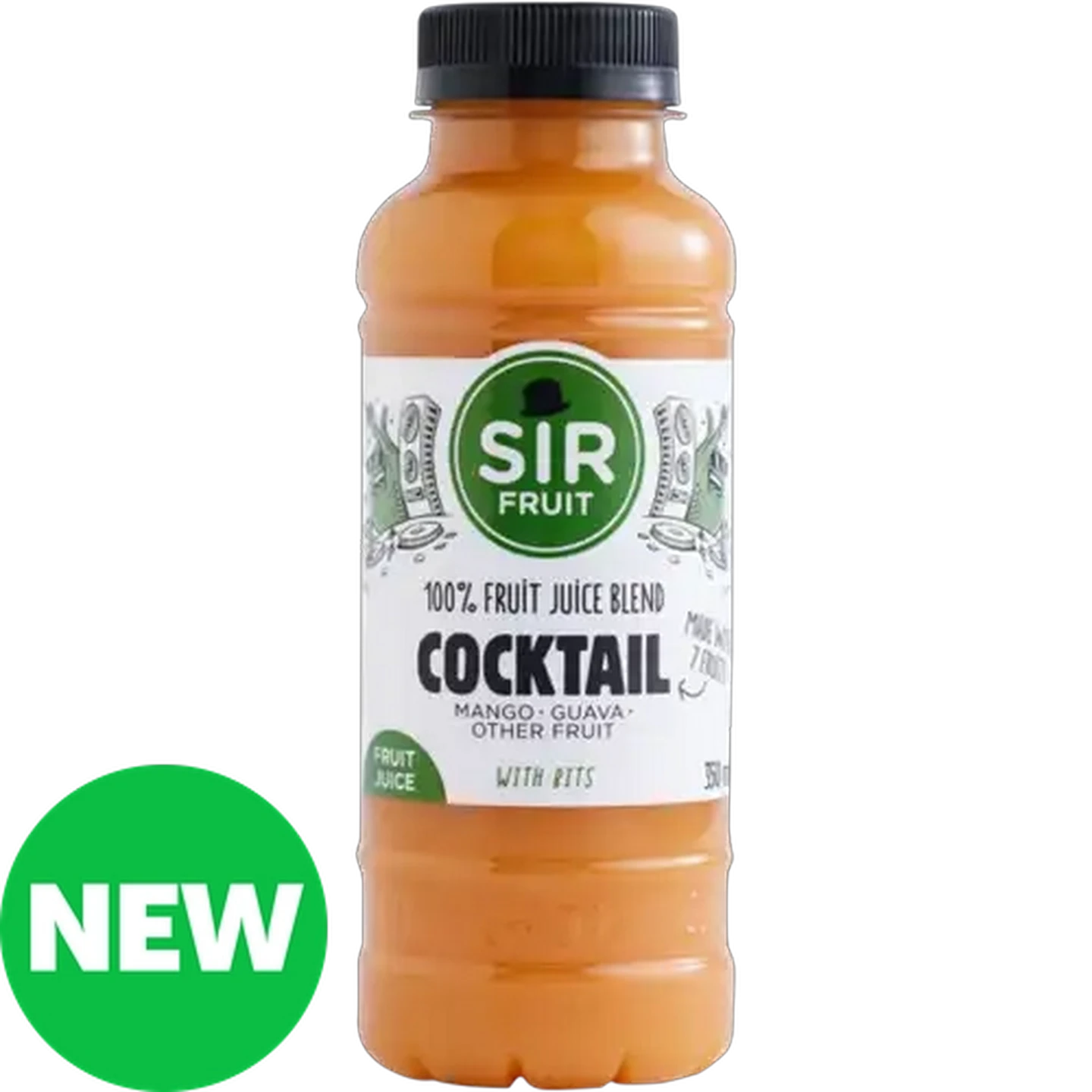 Image of Sir Fruit Cocktail 100% Fruit Juice Blend with Bits 350ml