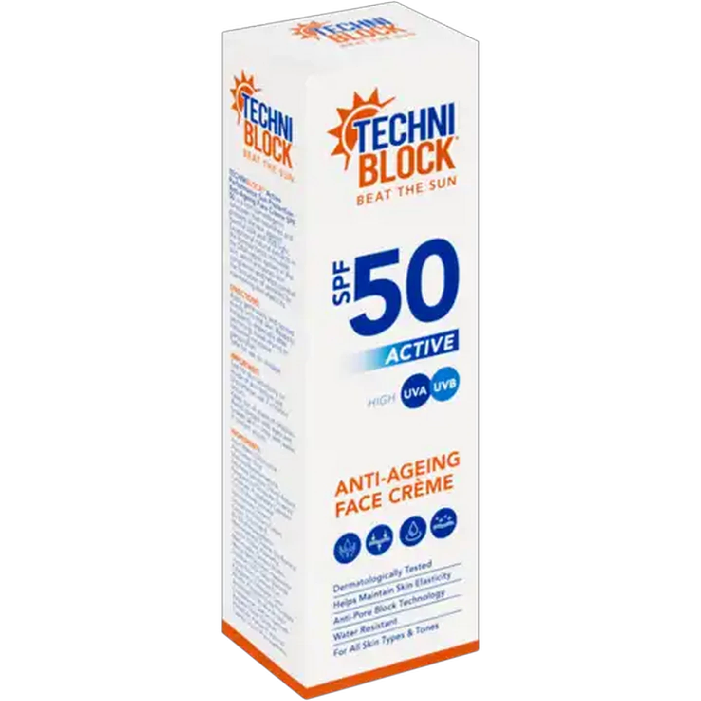Image of Techniblock SPF 50 Anti-Ageing Face Crème 75ml