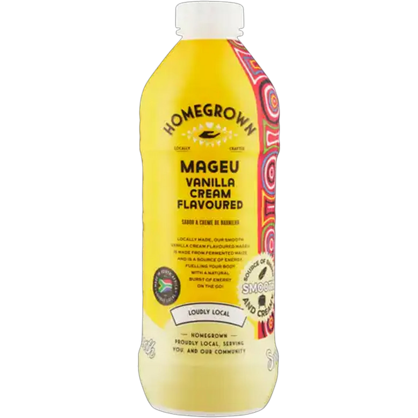 Image of Homegrown Vanilla Cream Flavoured Mageu 1L