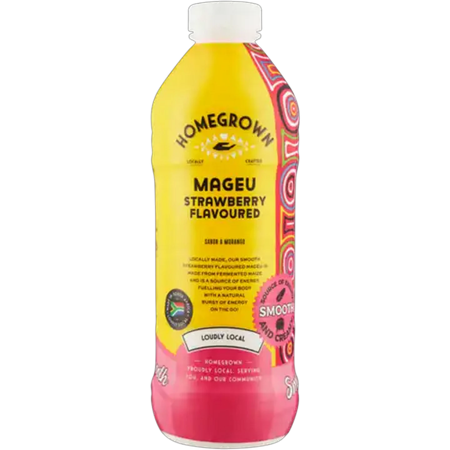 Image of Homegrown Strawberry Flavoured Mageu 1L