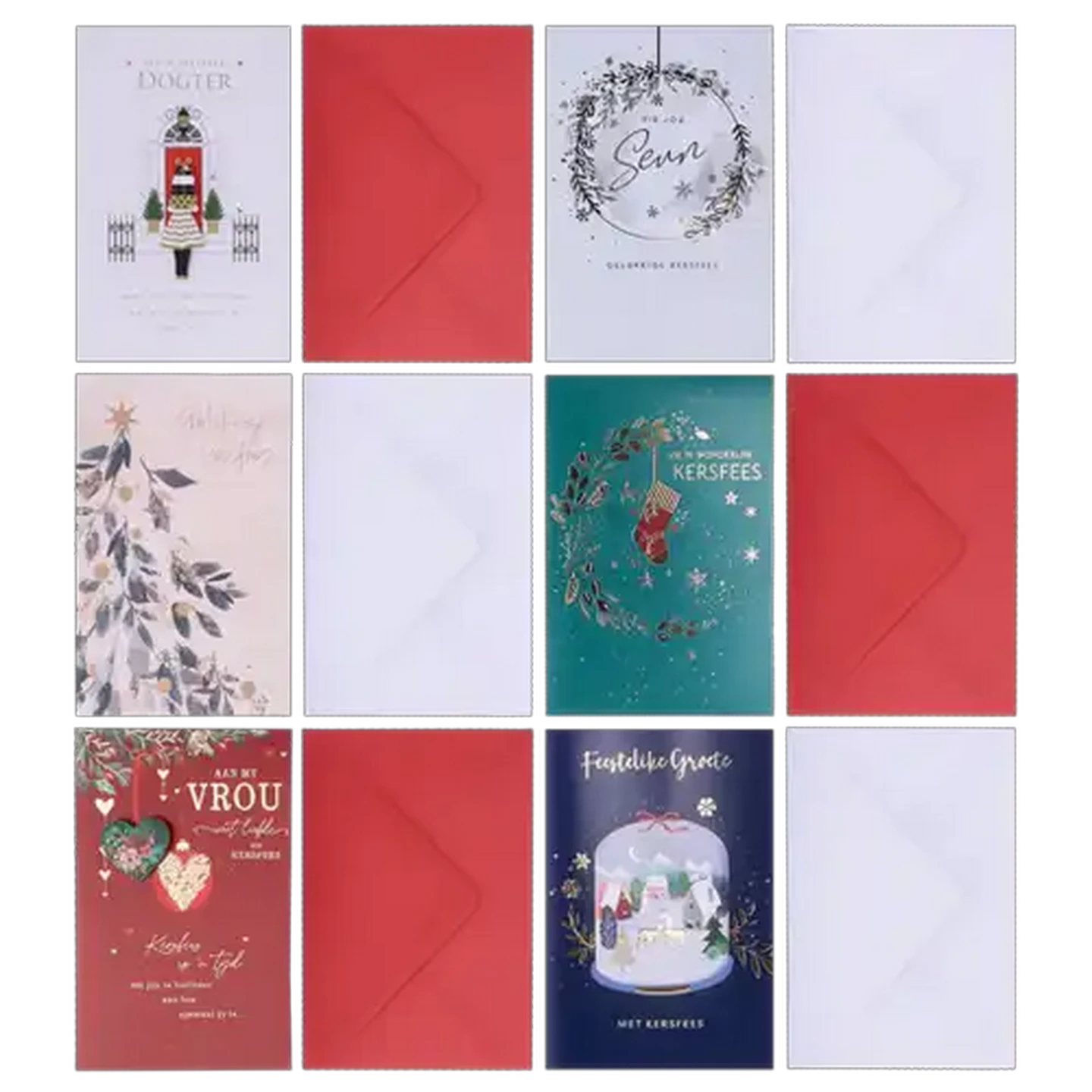 Image of Carlton Cards Afrikaans Christmas Seasonal Card (Design May Vary)