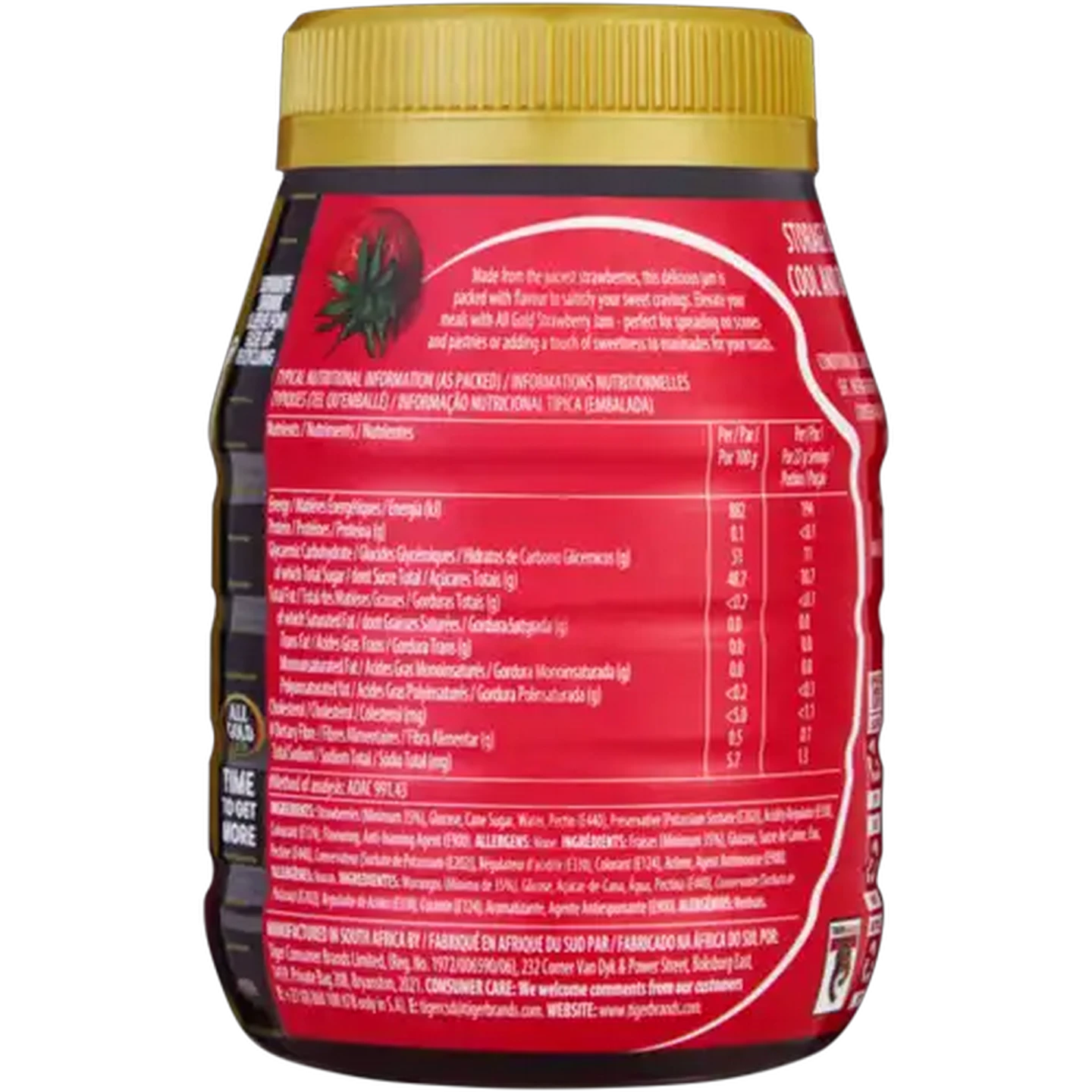 Image of ALL GOLD Mixed Fruit Jam 900g