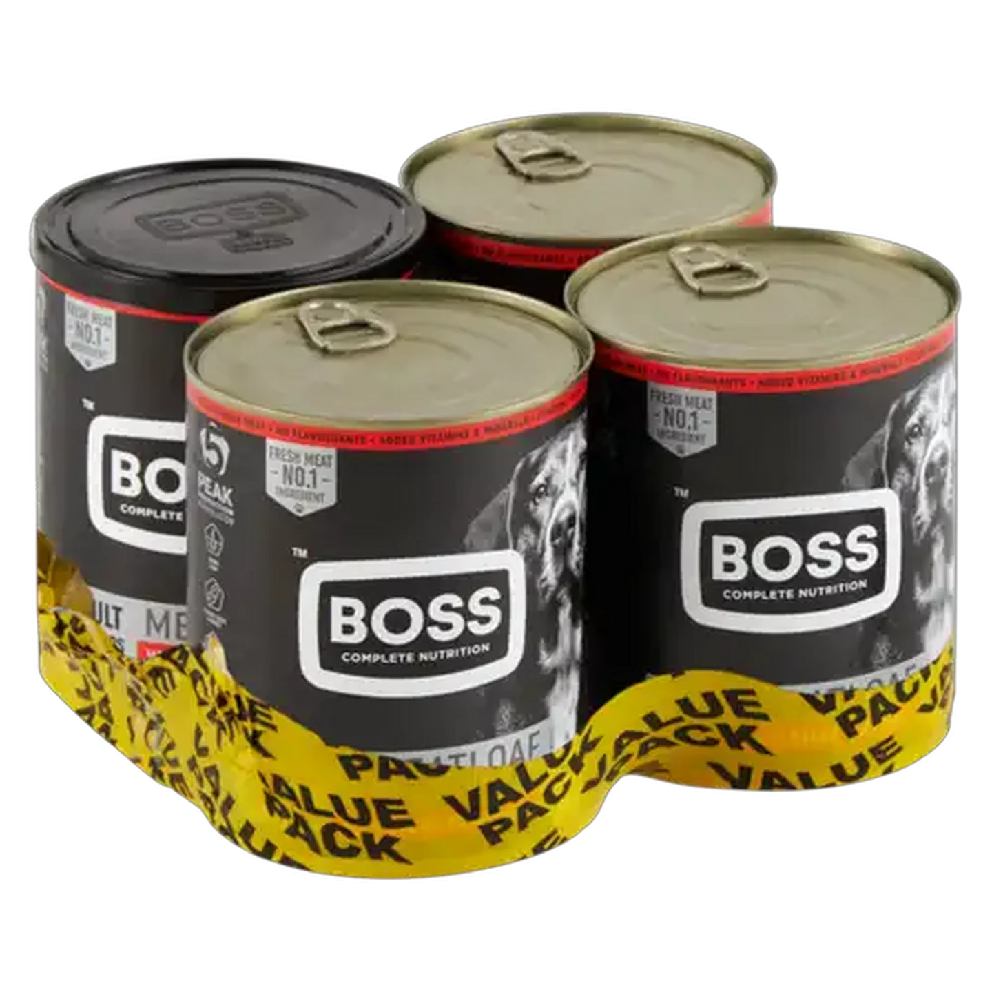 Image of Boss Dog Food Value Pack 4 x 820g Can
