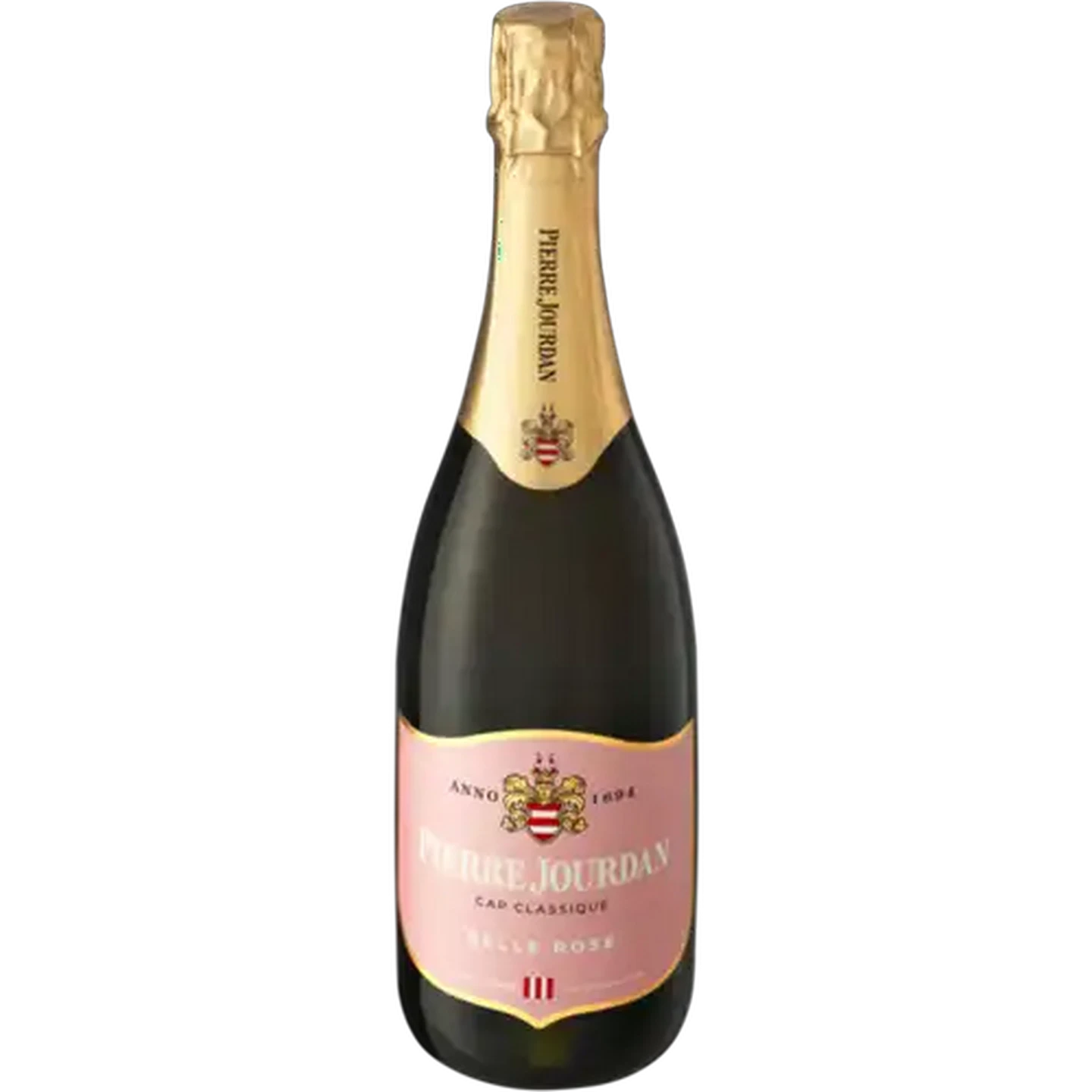 Image of Pierre Jourdan Belle Rose Cap Classique Sparkling Wine Bottle 750ml