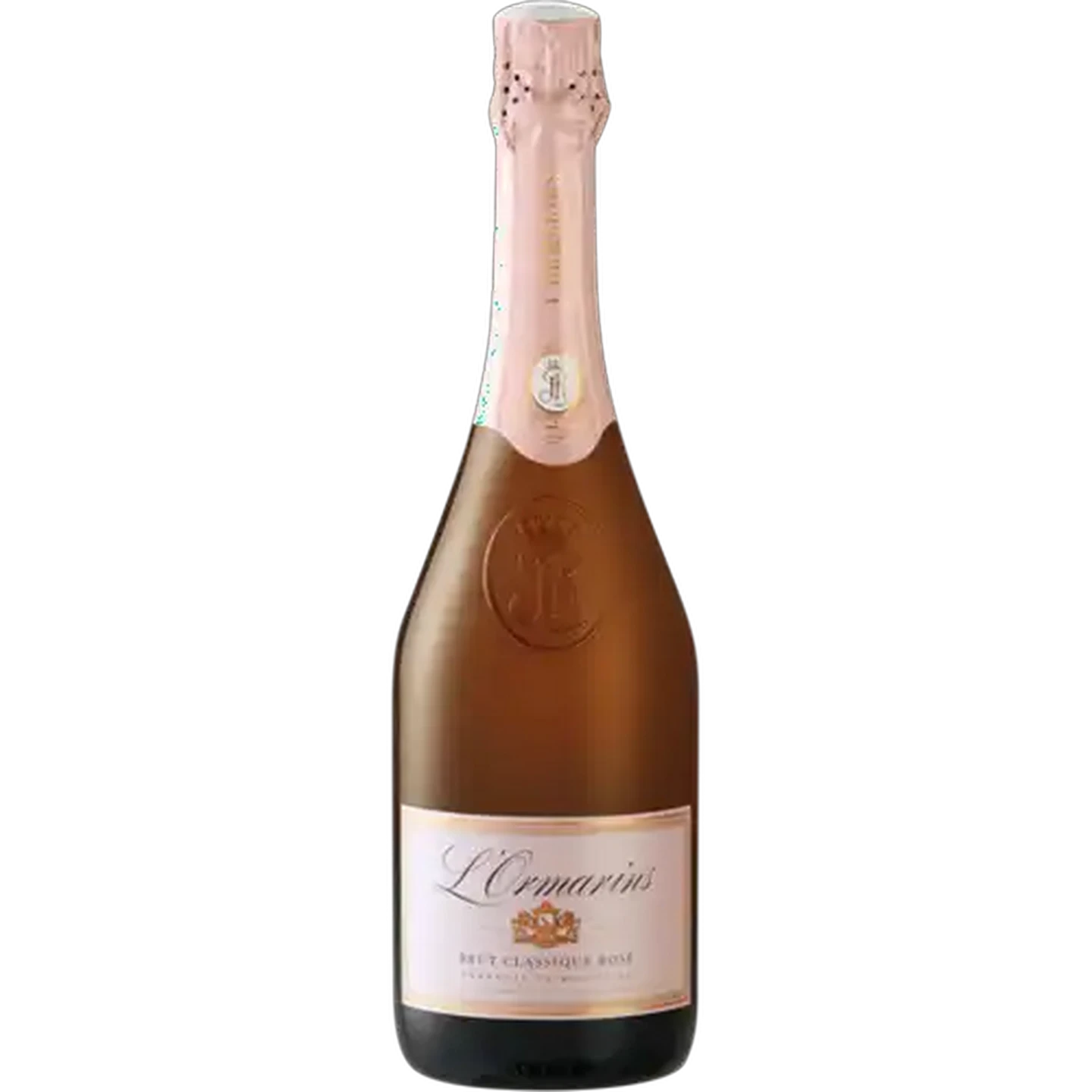 Image of L'Ormarins Brut Classique Rosé Wine Bottle 750ml