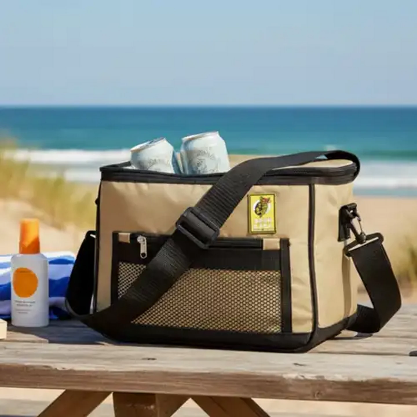 Image of Bush Baby 12 Can Beach Cooler Bag