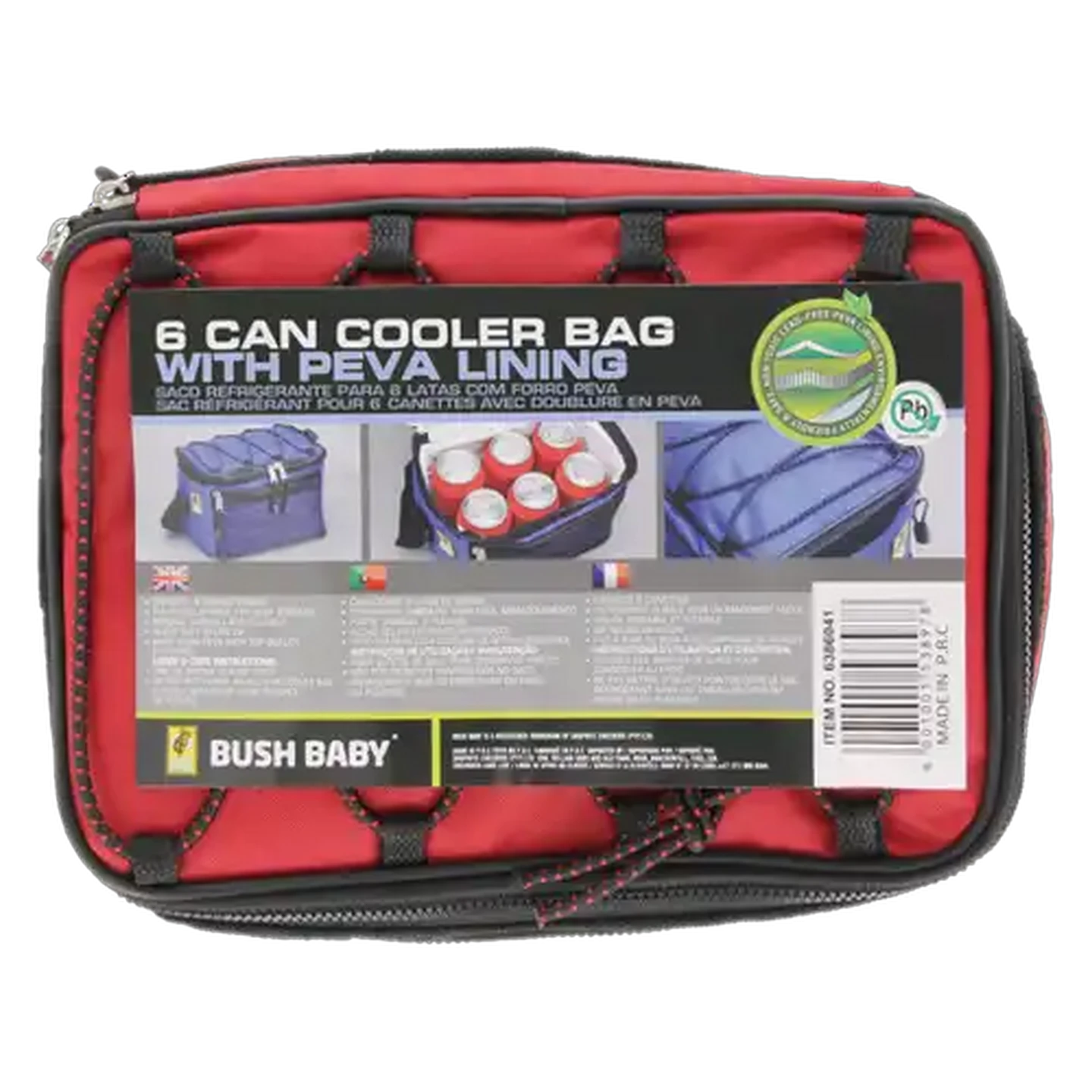 Image of Bush Baby 6 Can Cooler Bag