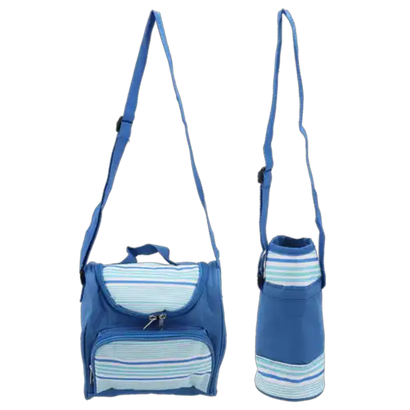 Image of Quality Lunch Cooler Bag Set 2 Piece (Colour May Vary)