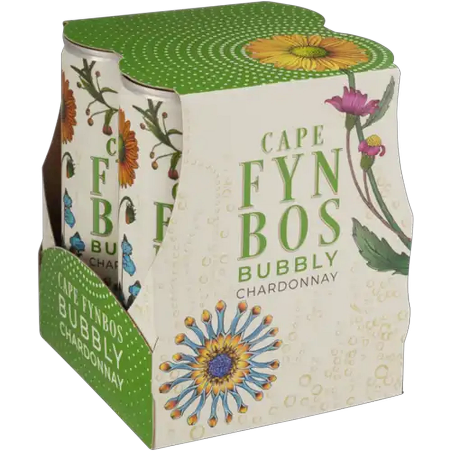 Image of Cape Fynbos Bubbly Chardonnay Cans 4 x 250ml