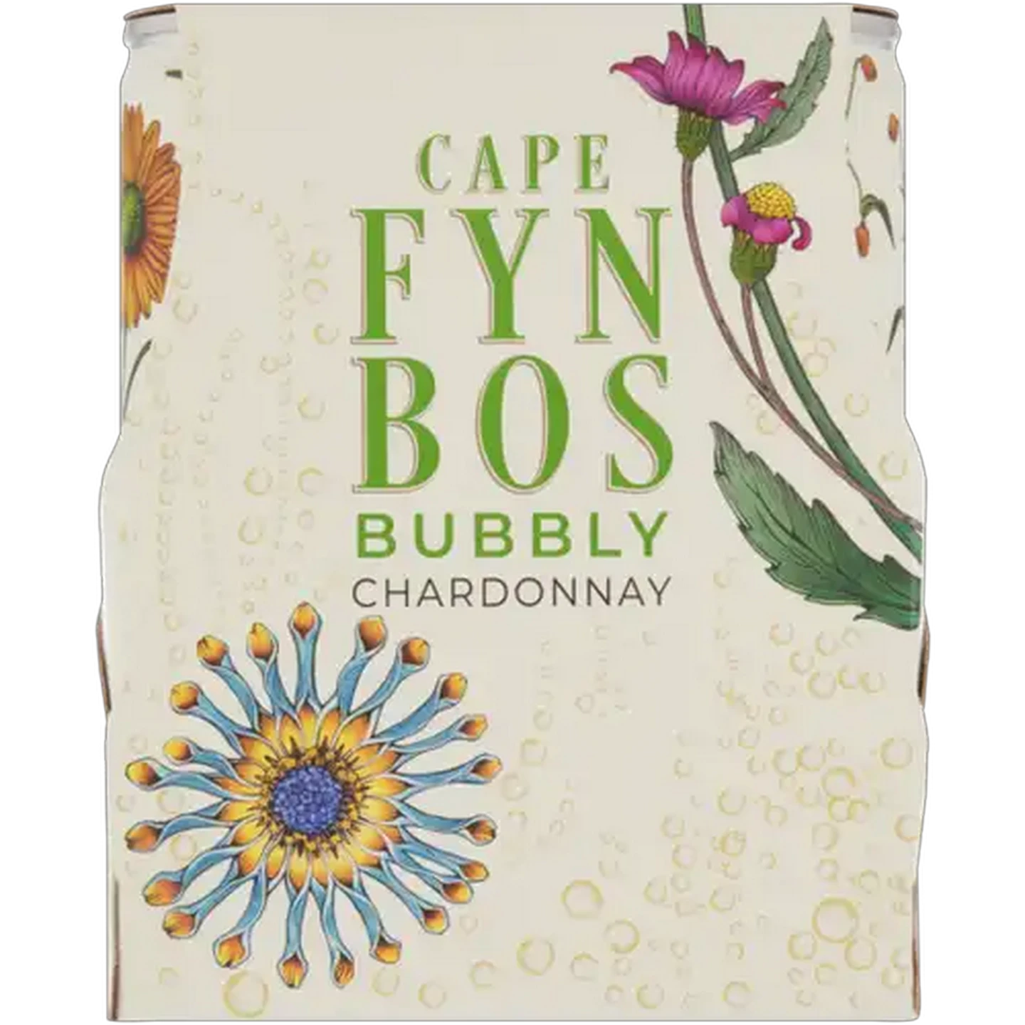 Image of Cape Fynbos Bubbly Chardonnay Cans 4 x 250ml