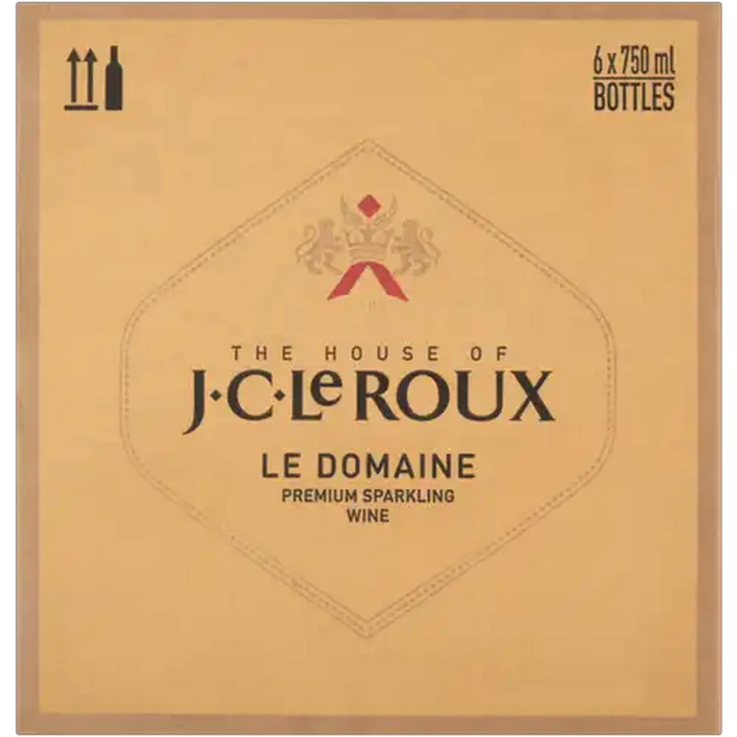 Image of J.C. Le Roux Le Domaine Premium Sparkling White Wine Bottles 6 x 750ml