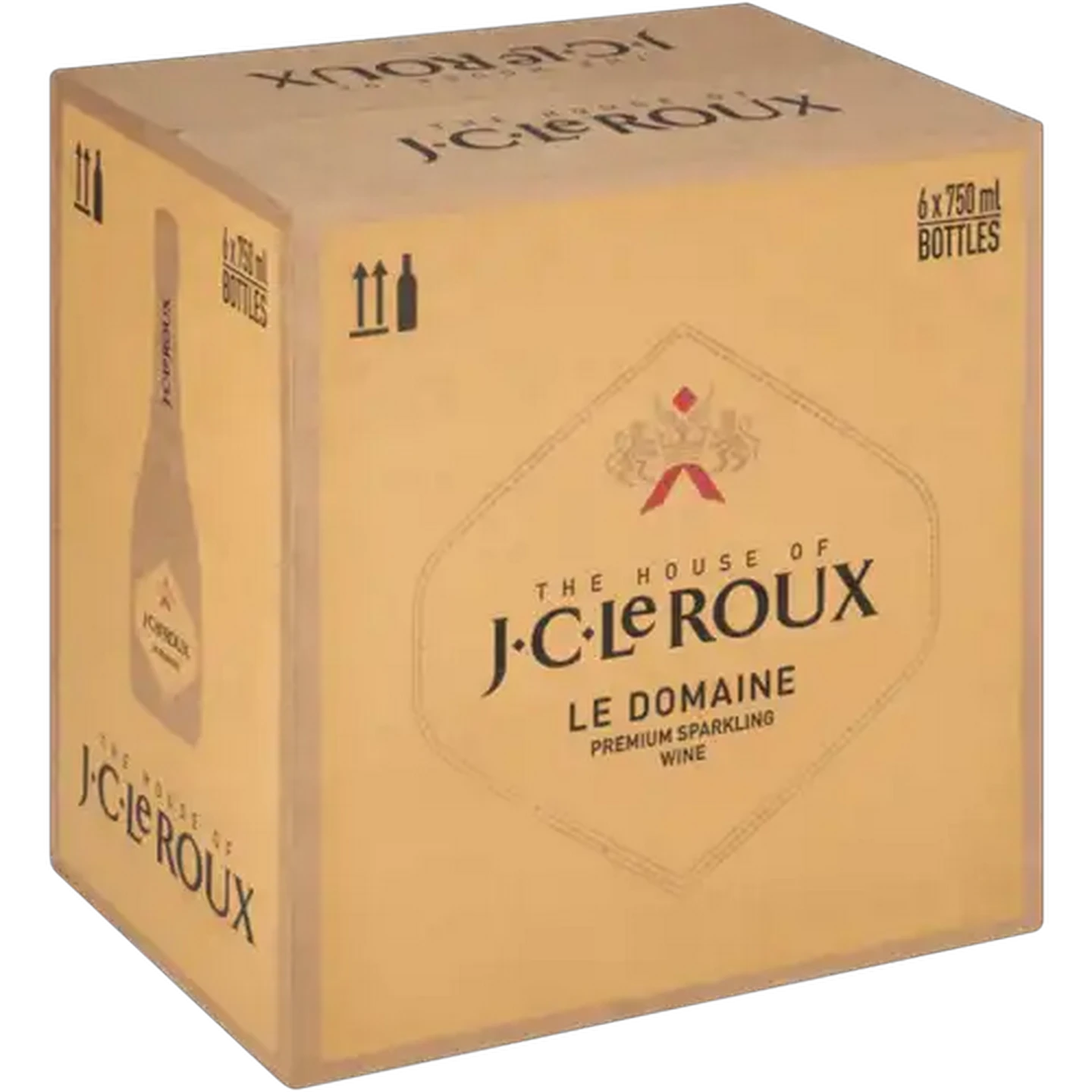 Image of J.C. Le Roux Le Domaine Premium Sparkling White Wine Bottles 6 x 750ml