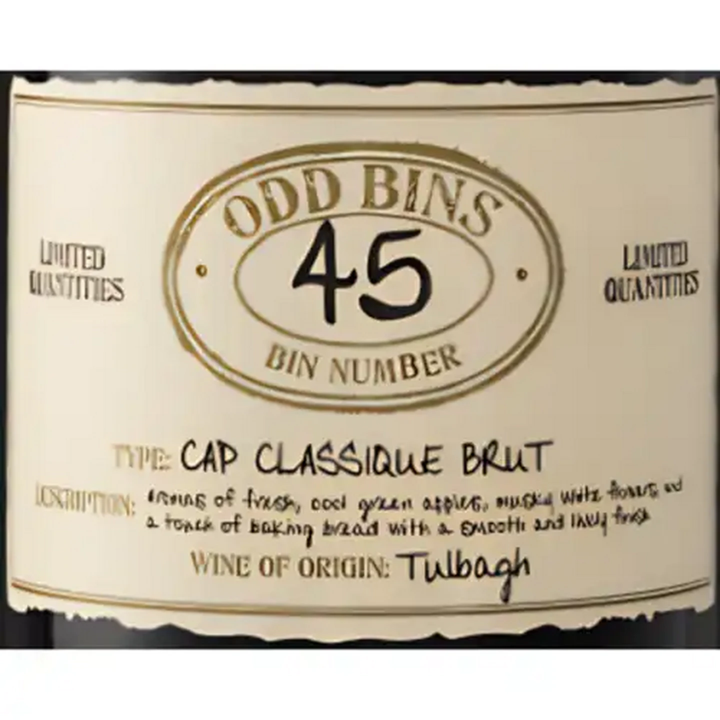 Checkers Sixty60 | Odd Bins 45 Cap Classique Brut Sparkling Wine 750ml