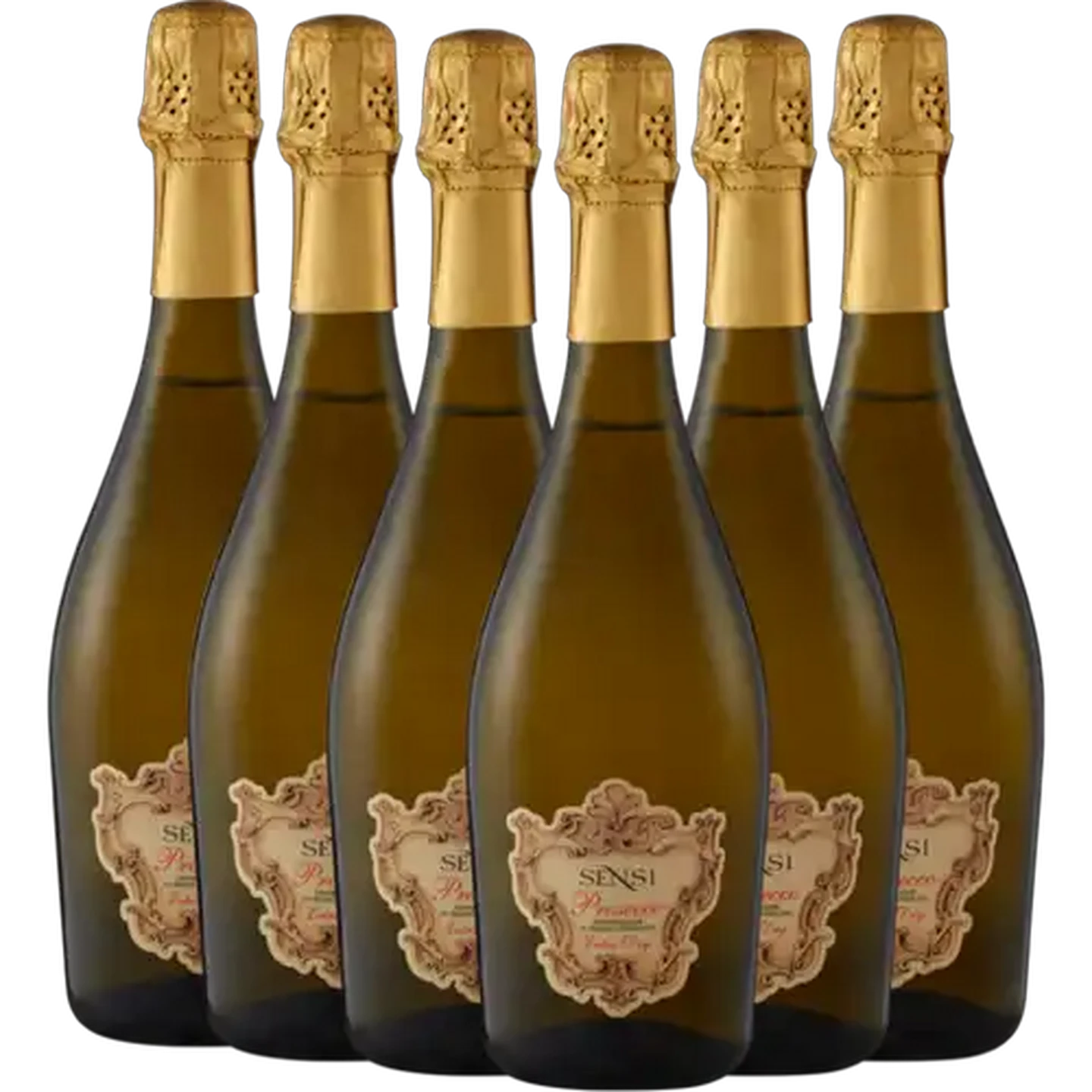 Image of Sensi Prosecco Sparkling Wine Bottles 6 x 750ml