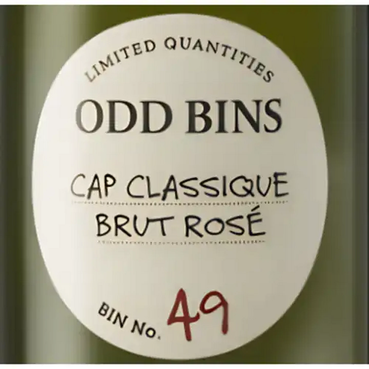 Image of Odd Bins 49 Cap Classique Brut Rosé Sparkling Wine 750ml