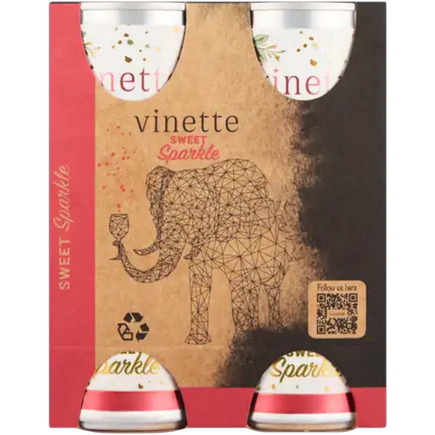 Image of Vinette Sweet Sparkle Cans 4 x 250ml