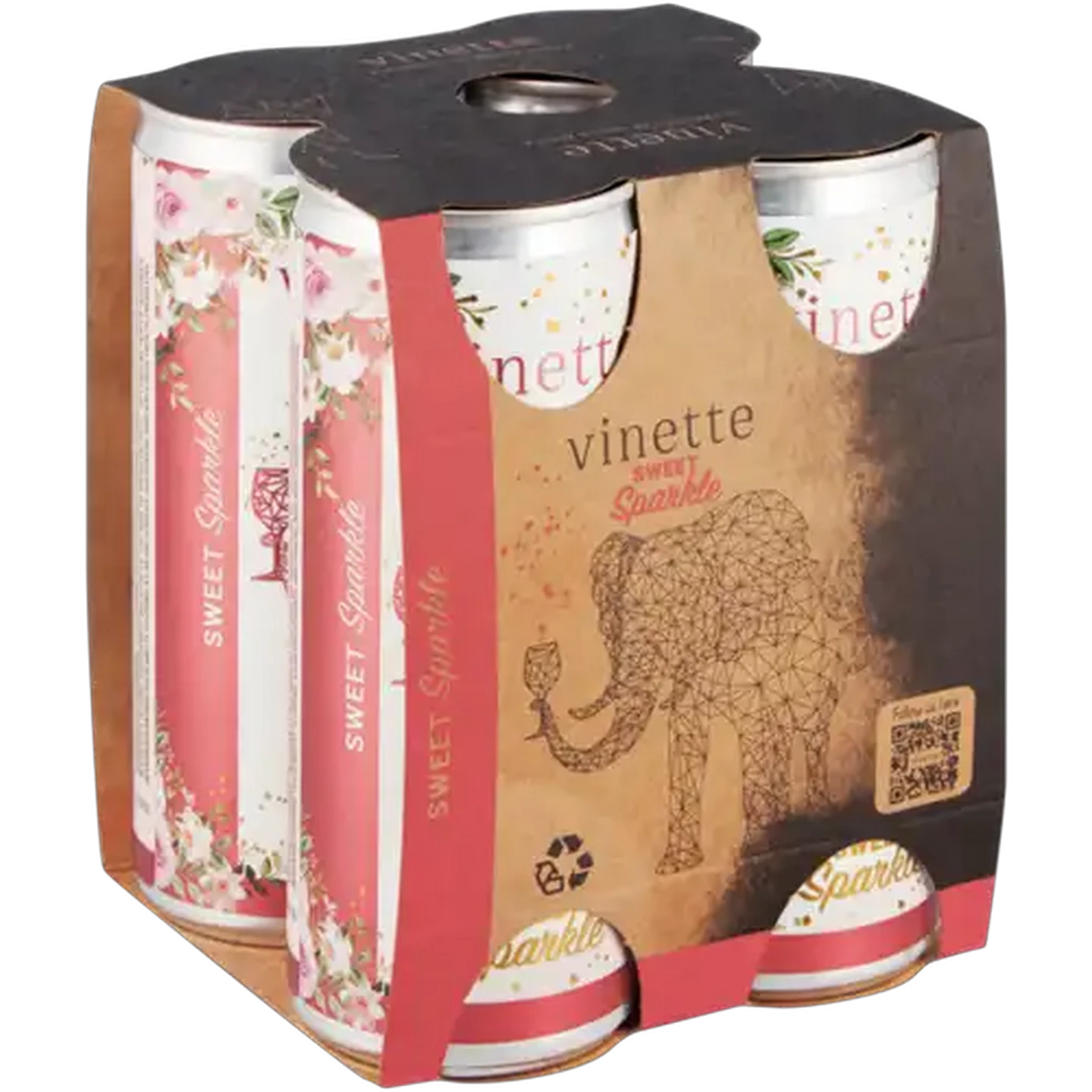 Image of Vinette Sweet Sparkle Cans 4 x 250ml