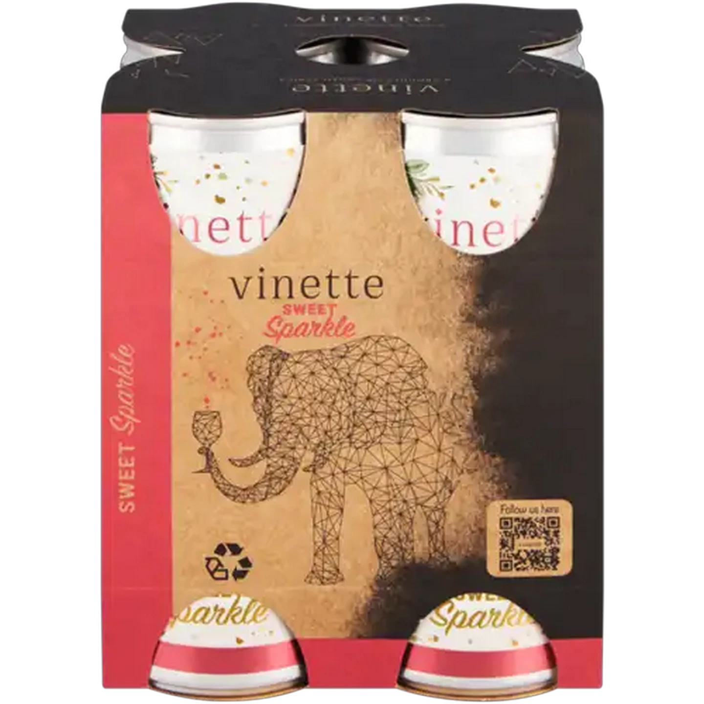 Image of Vinette Sweet Sparkle Cans 4 x 250ml