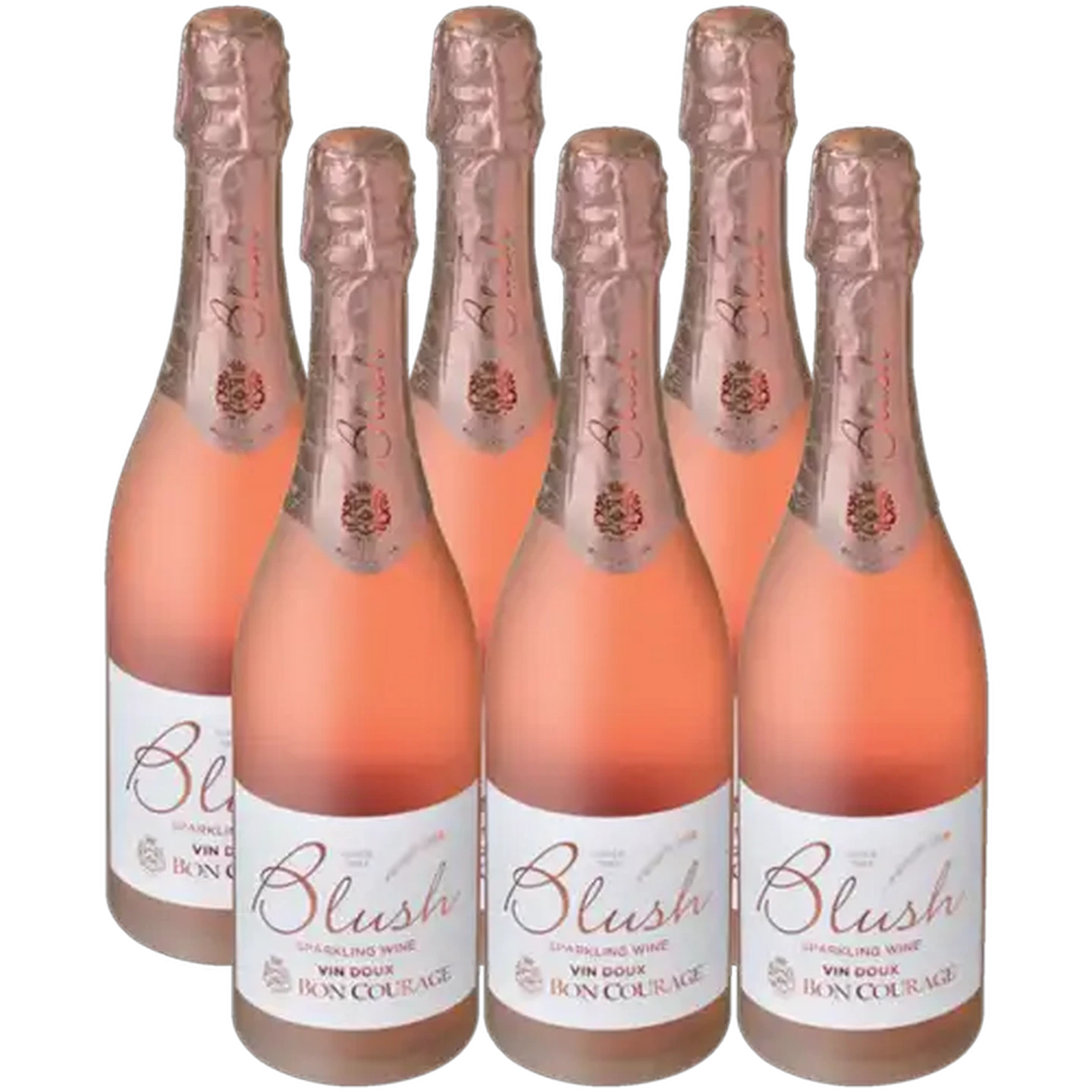 Image of Bon Courage Estate Range Vin Doux Blush Bottles 6 x 750ml