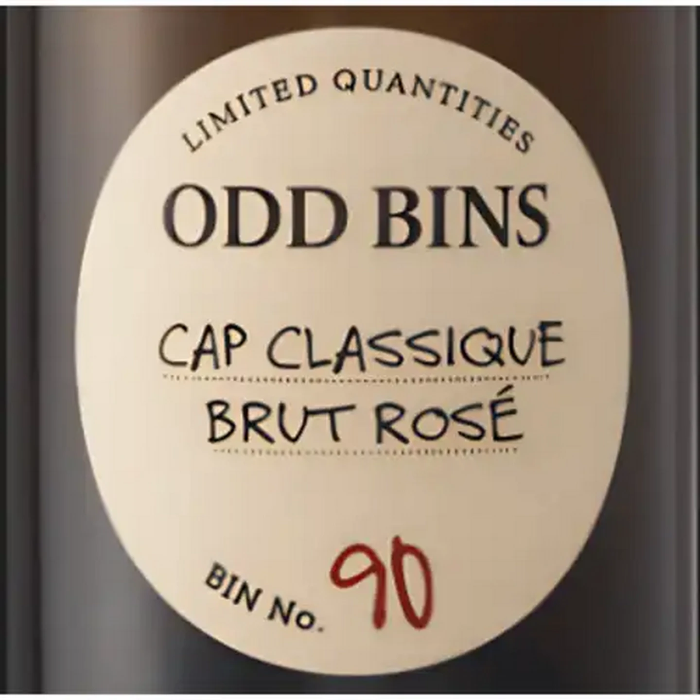 Image of Odd Bins 90 Cap Classique Brut Rosé Sparkling Wine 750ml