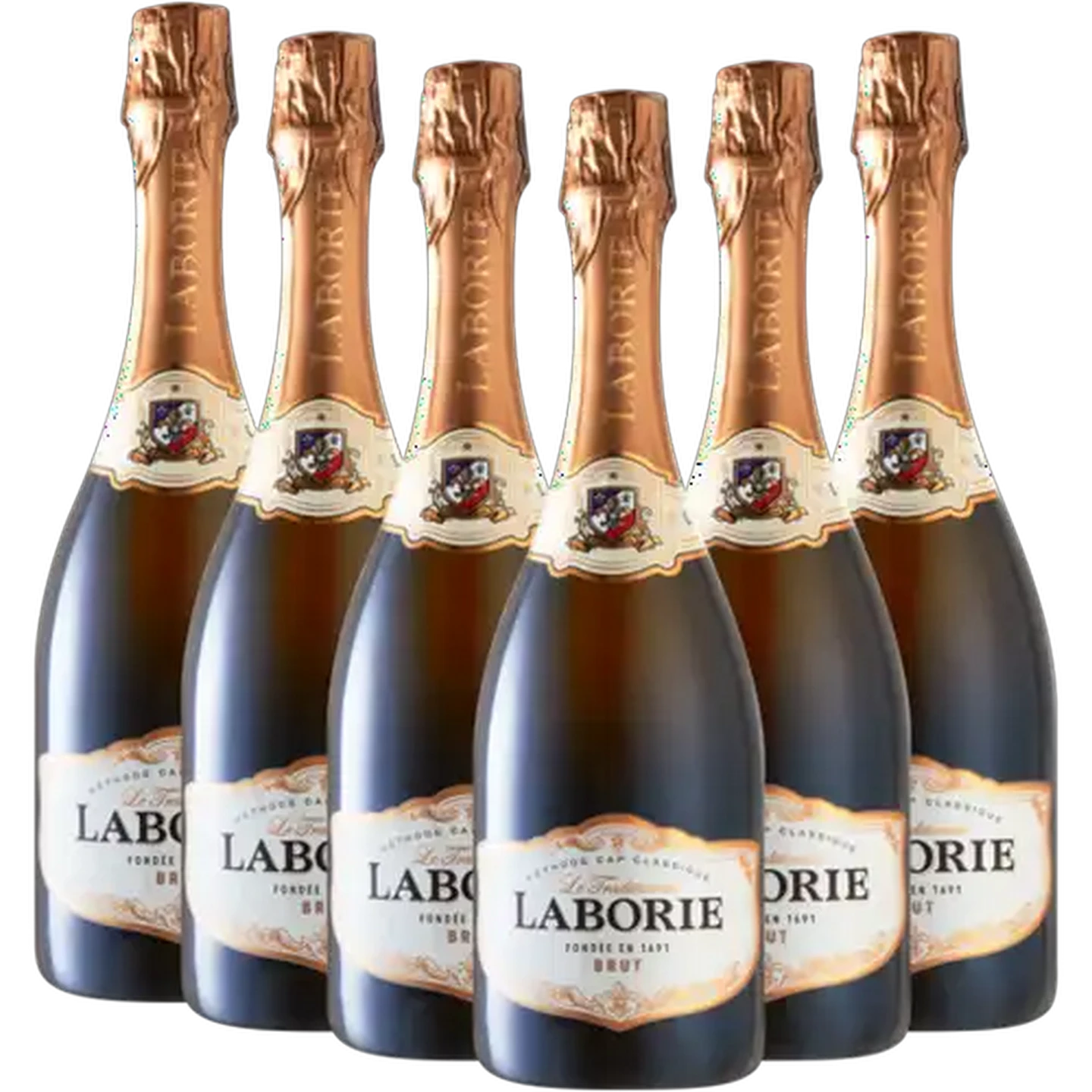 Image of Laborie Methode Cap Classique Brut Wine Bottle 6 x 750ml