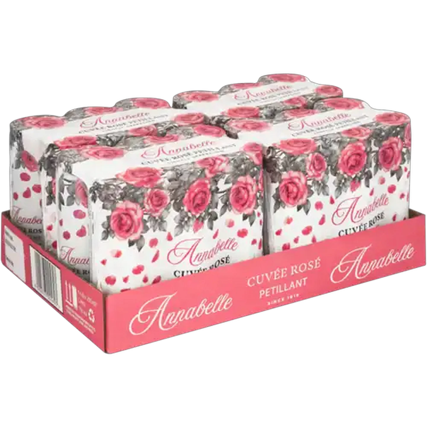 Image of Annabelle Cuvée Rosé Petillant Rosé Wine Cans 24 x 250ml
