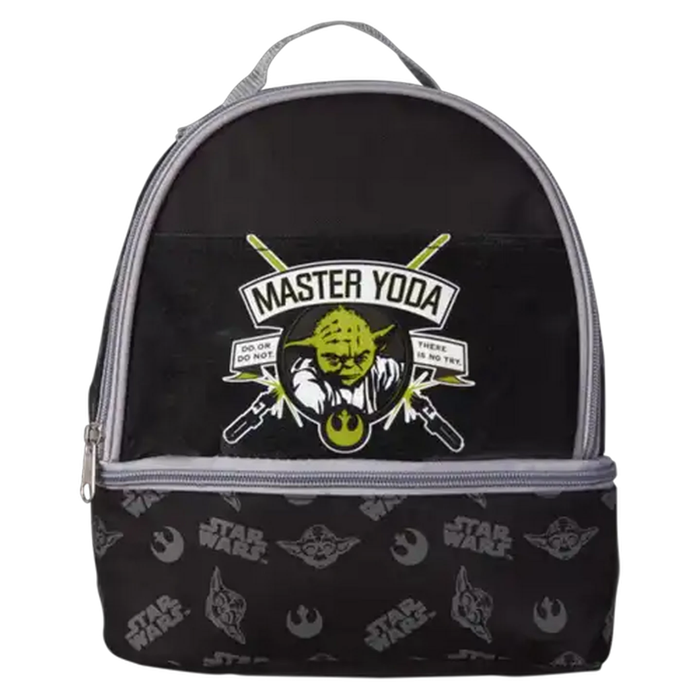 Image of Star Wars Black Master Yoda Lunch Bag