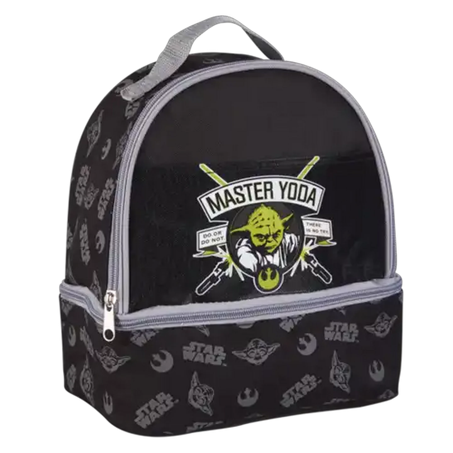 Image of Star Wars Black Master Yoda Lunch Bag