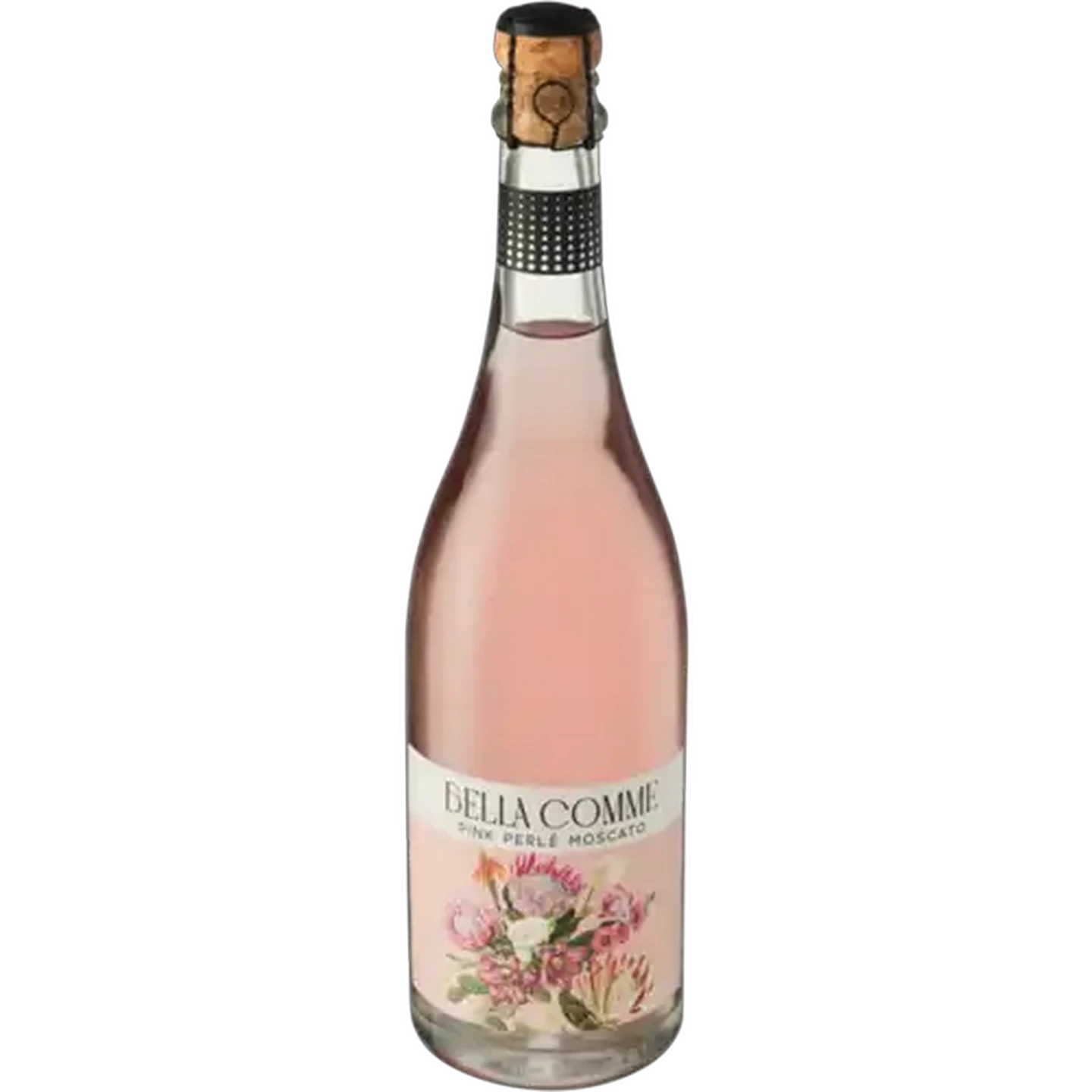 Image of Bella Comme Pink Perlé Moscato Sparkling Wine Bottle 750ml