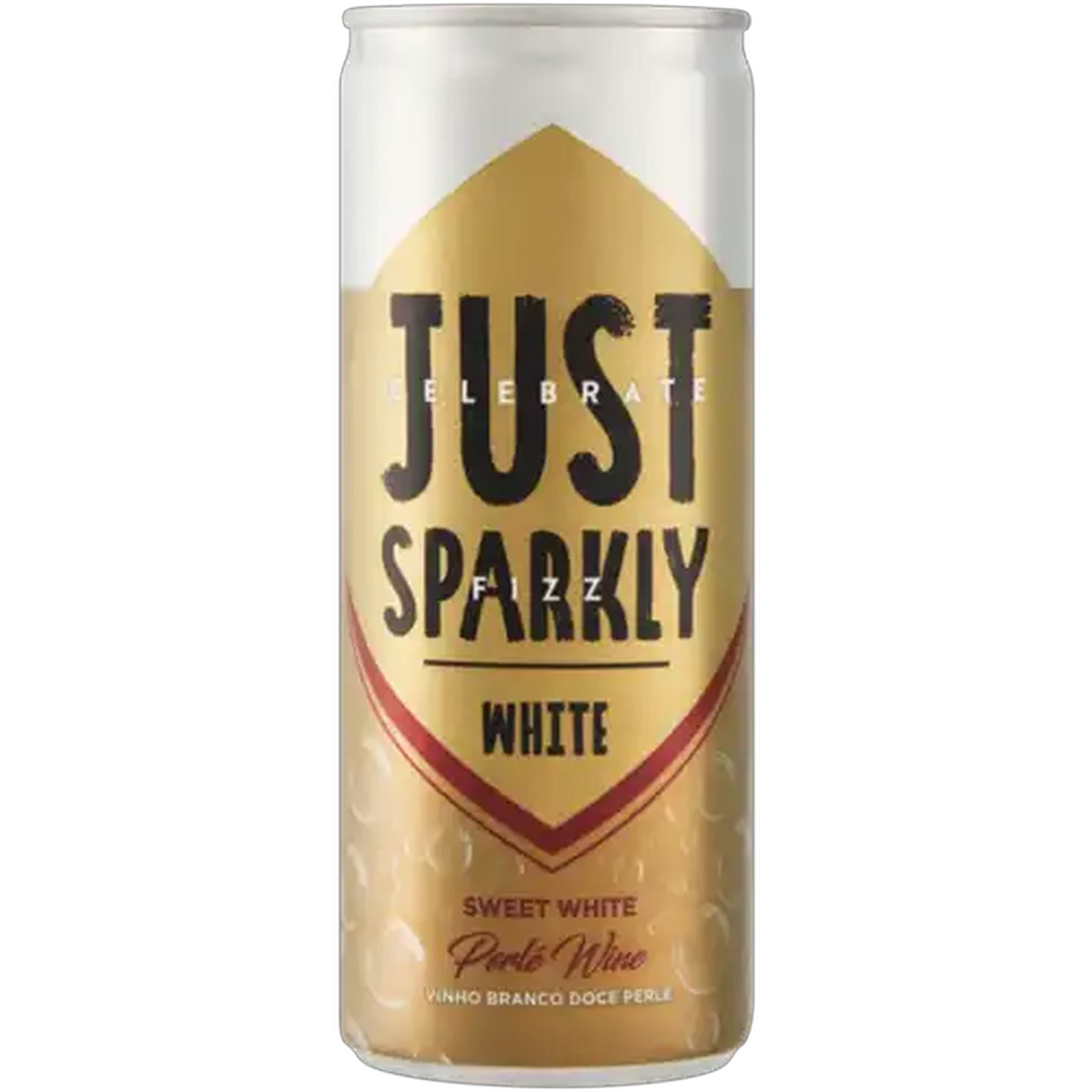 Image of Just Wine Sweet White Perlé Sparkling Wine Can 250ml