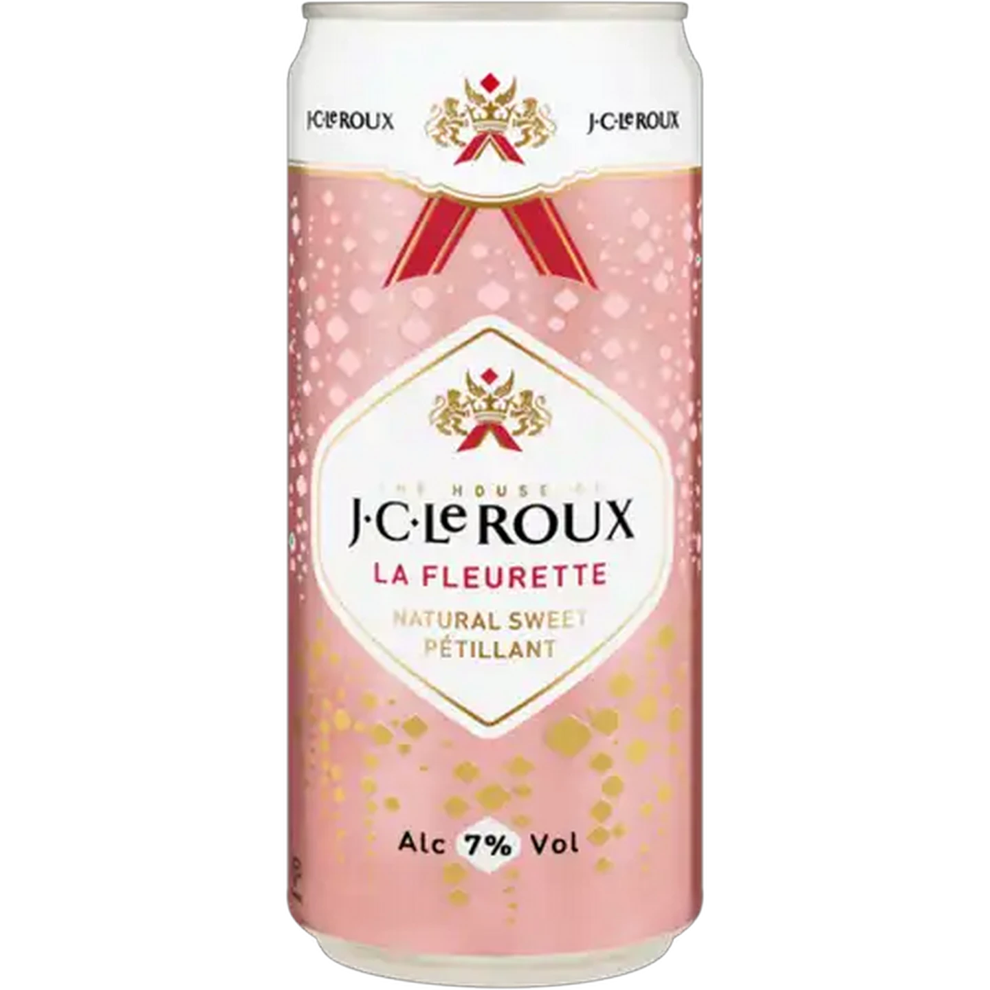 Image of J.C. Le Roux La Fleurette Natural Sweet Pétillant Sparkling Wine Can 300ml