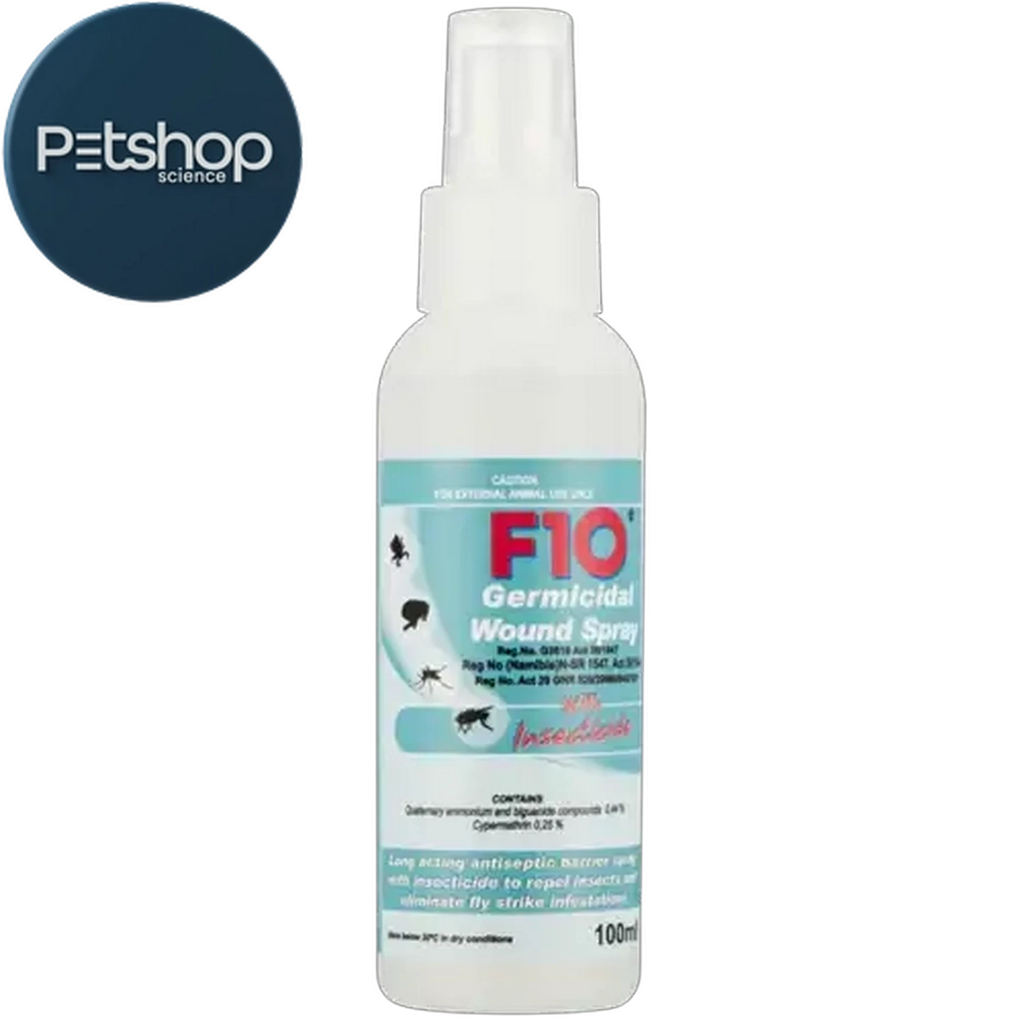 Image of F10 Insecticide Germicidal Wound Spray 100 ml