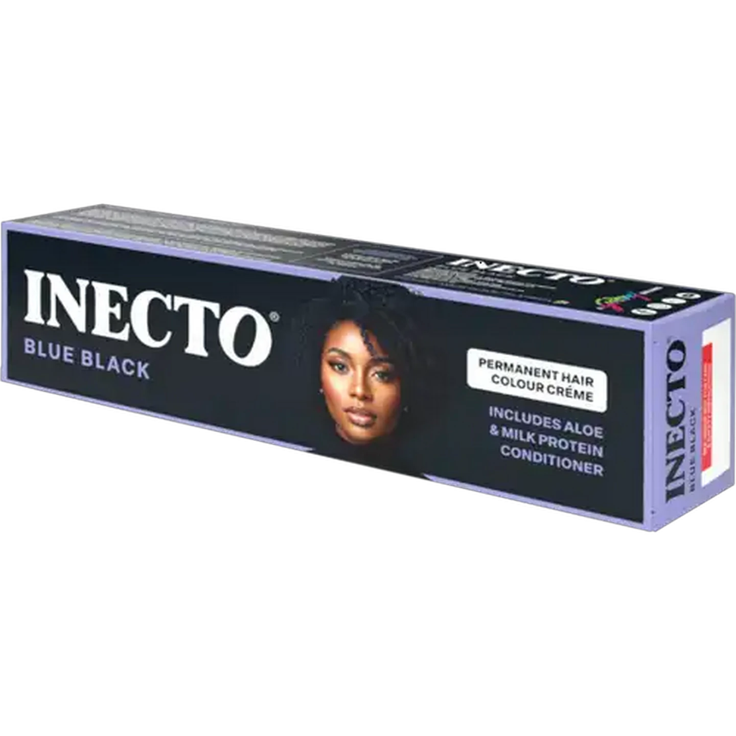 Image of Inecto Blue Black Permanent Hair Colour Créme 50ml
