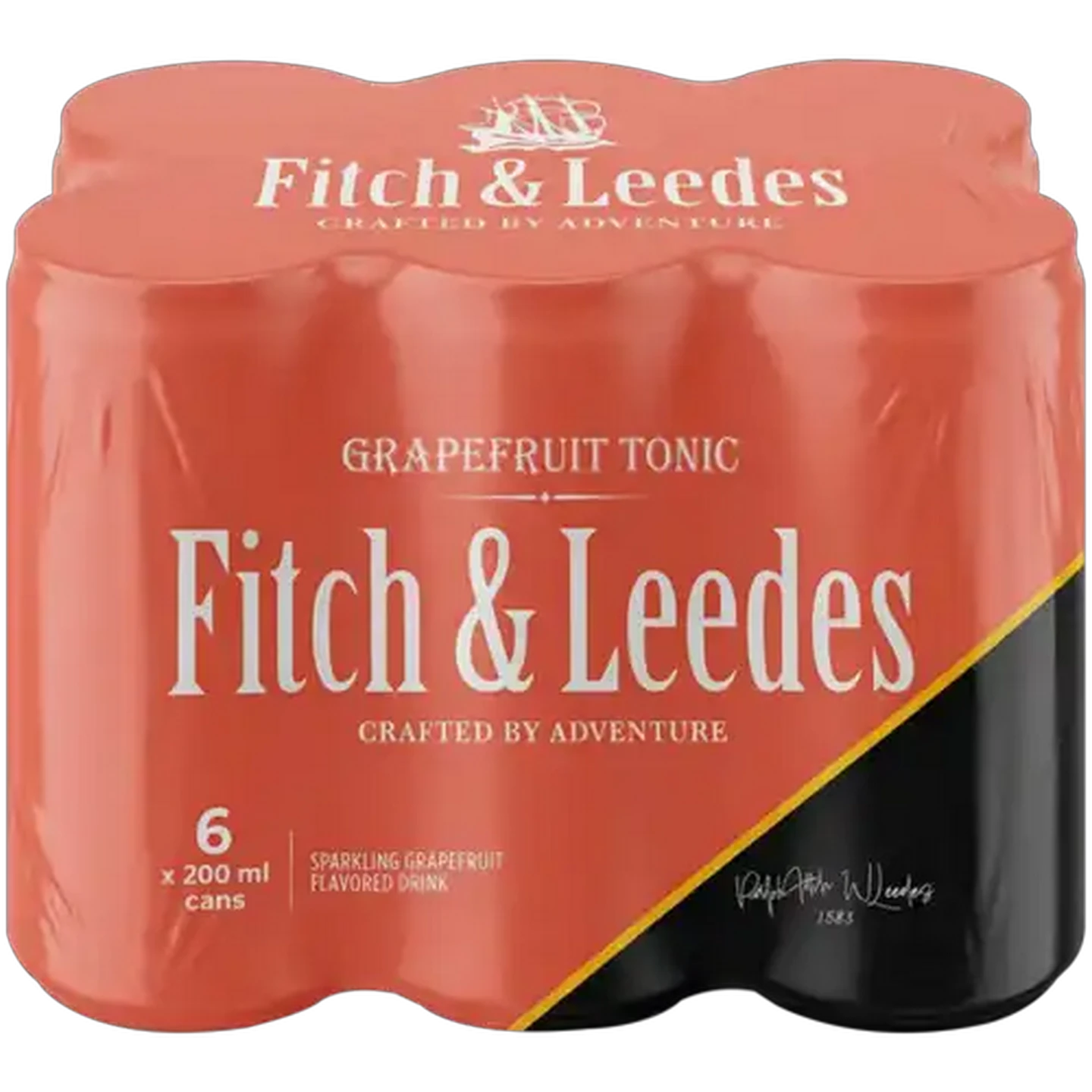 Image of Fitch & Leedes Grapefruit Tonic Sparkling Drink 6 x 200ml