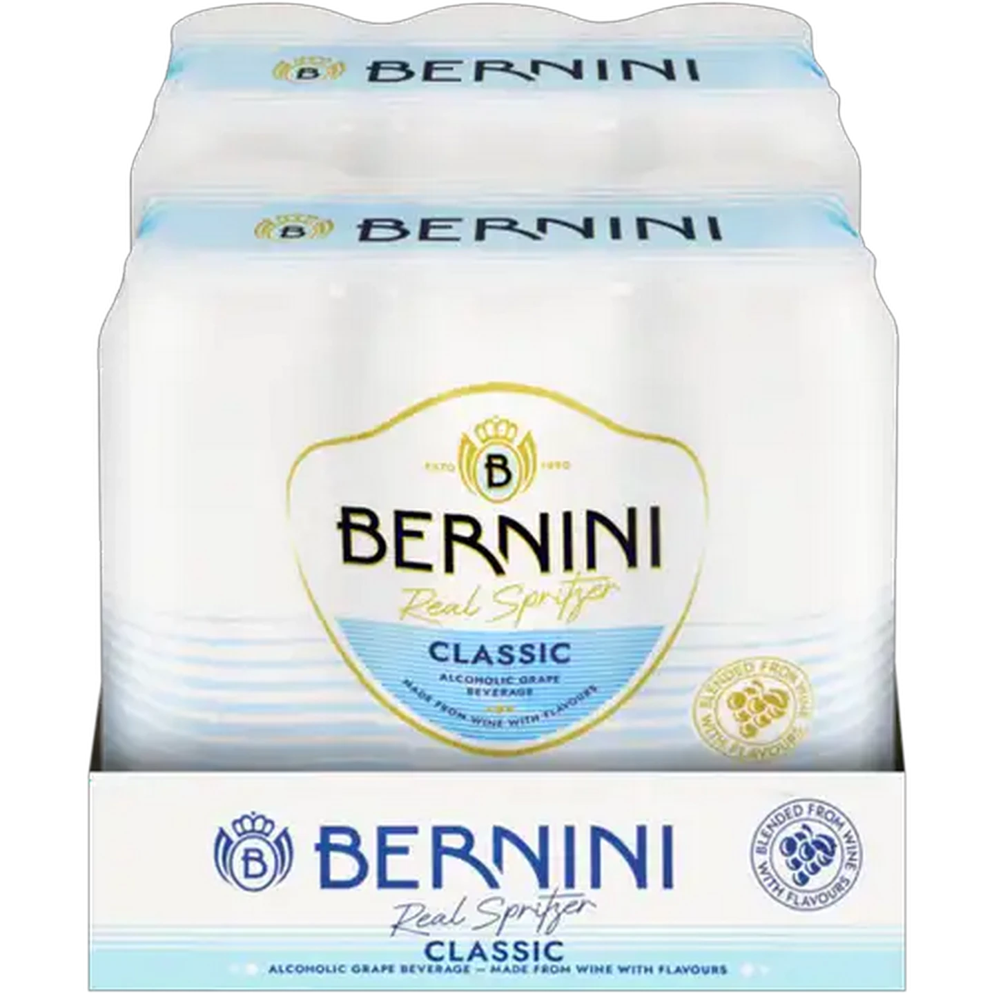 Image of Bernini Classic Alcoholic Grape Beverage Cans 12 x 500ml