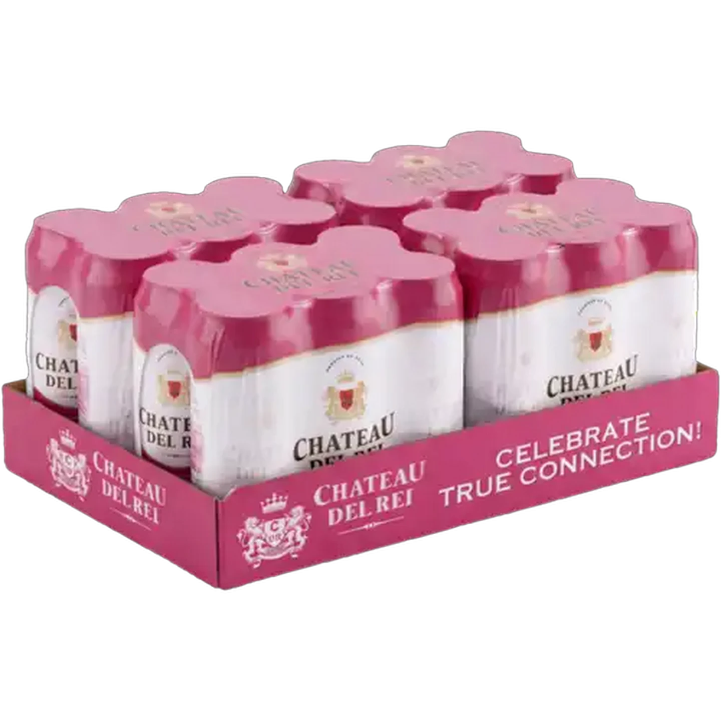 Image of Chateau Del Rei Sweet Rosé Cans 24 x 250ml