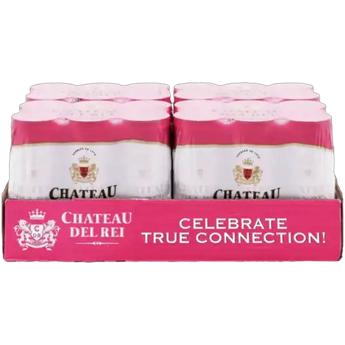 Image of Chateau Del Rei Sweet Rosé Cans 24 x 250ml
