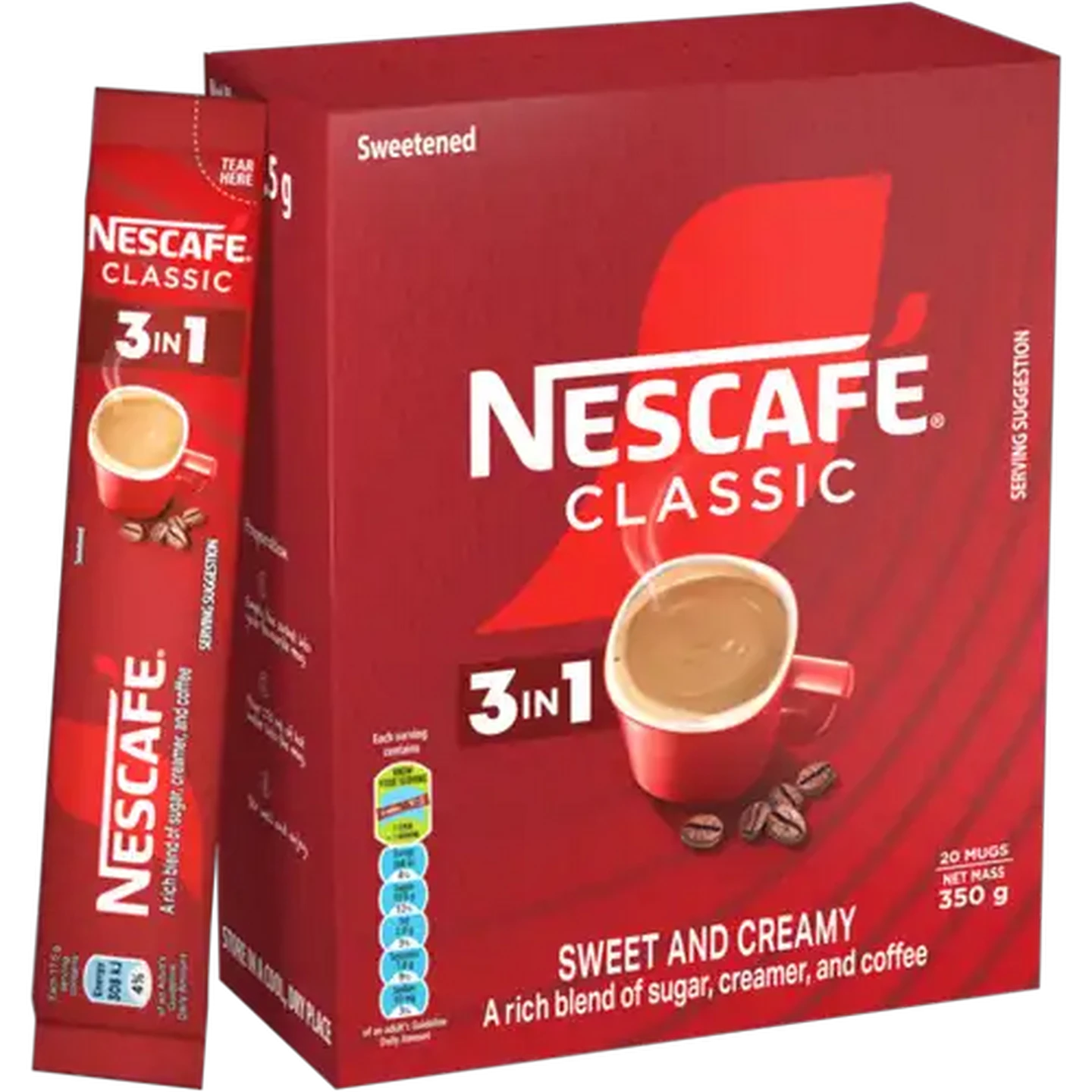 Image of NESCAFÉ Classic 3-in-1 Instant Coffee 20 x 17.5g