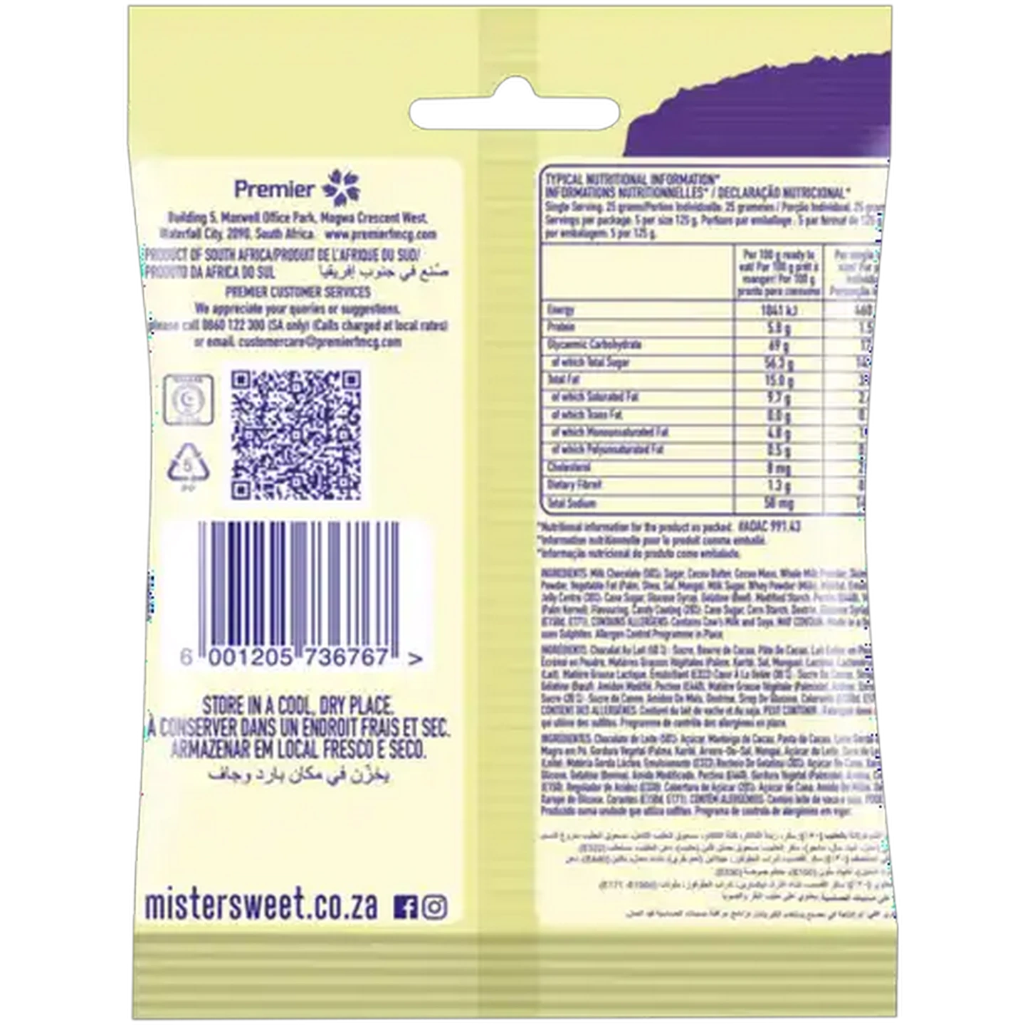 Image of Mister Sweet Popcorn Speckled Eggs 125g