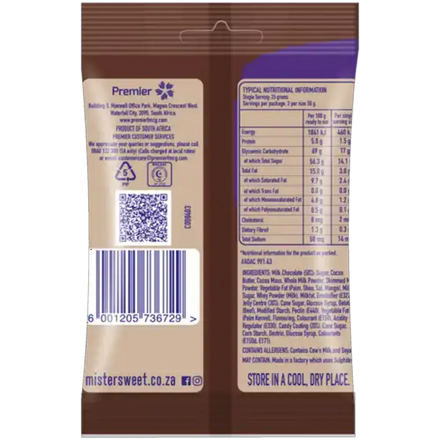Image of Mister Sweet Hazelnut Speckled Eggs 50g
